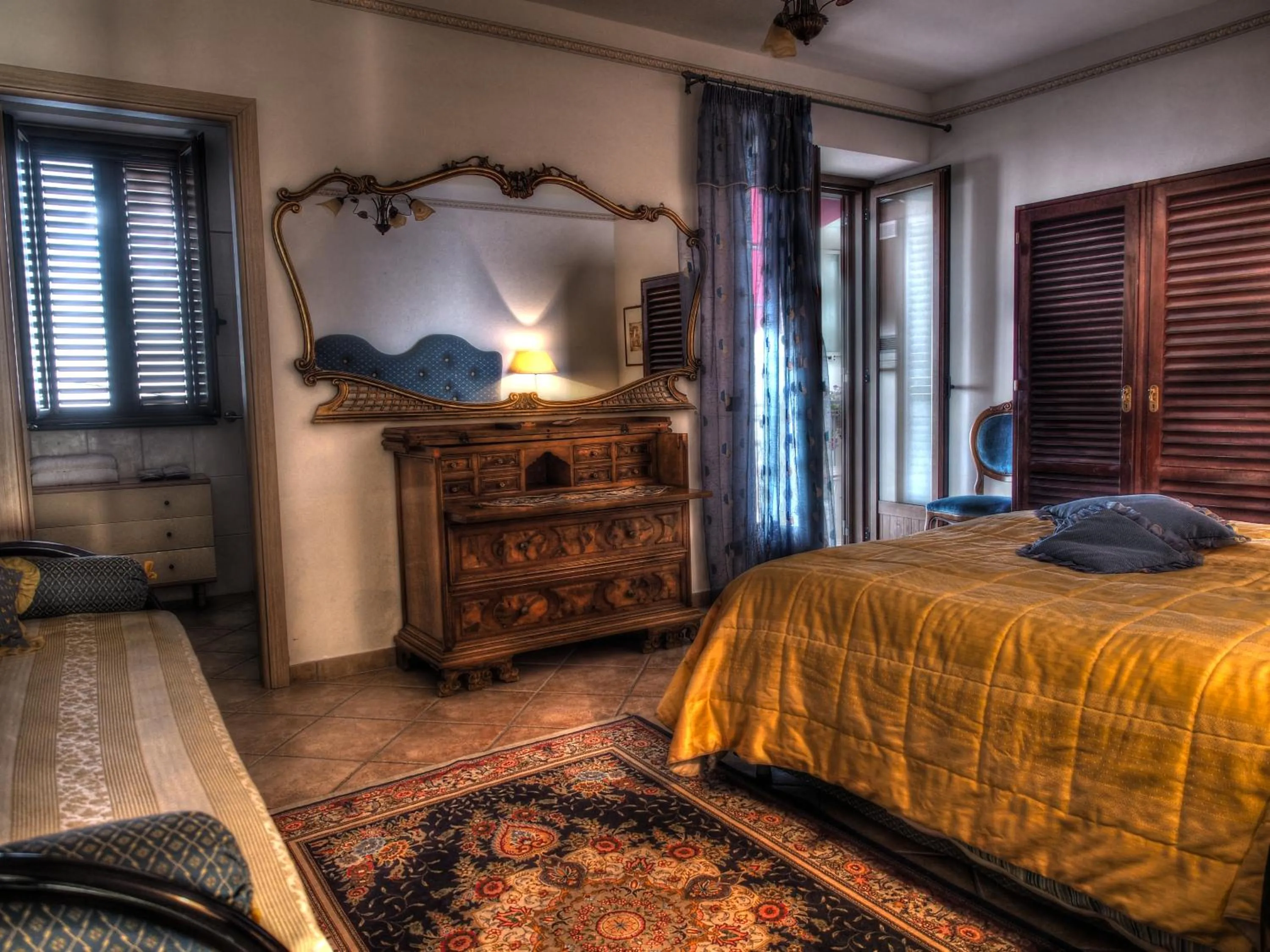 Balcony/Terrace, Bed in Villa Donna Fausta