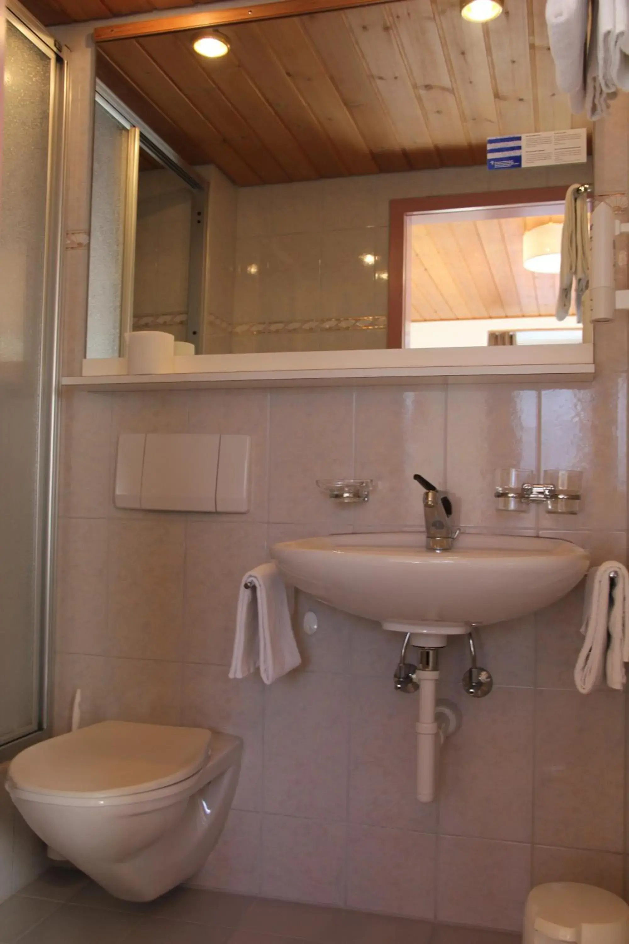 Double Room with Shower - single occupancy in Hotel Restaurant Rössli Double Room with Shower - single occupancy in Hotel Restaurant Rössli