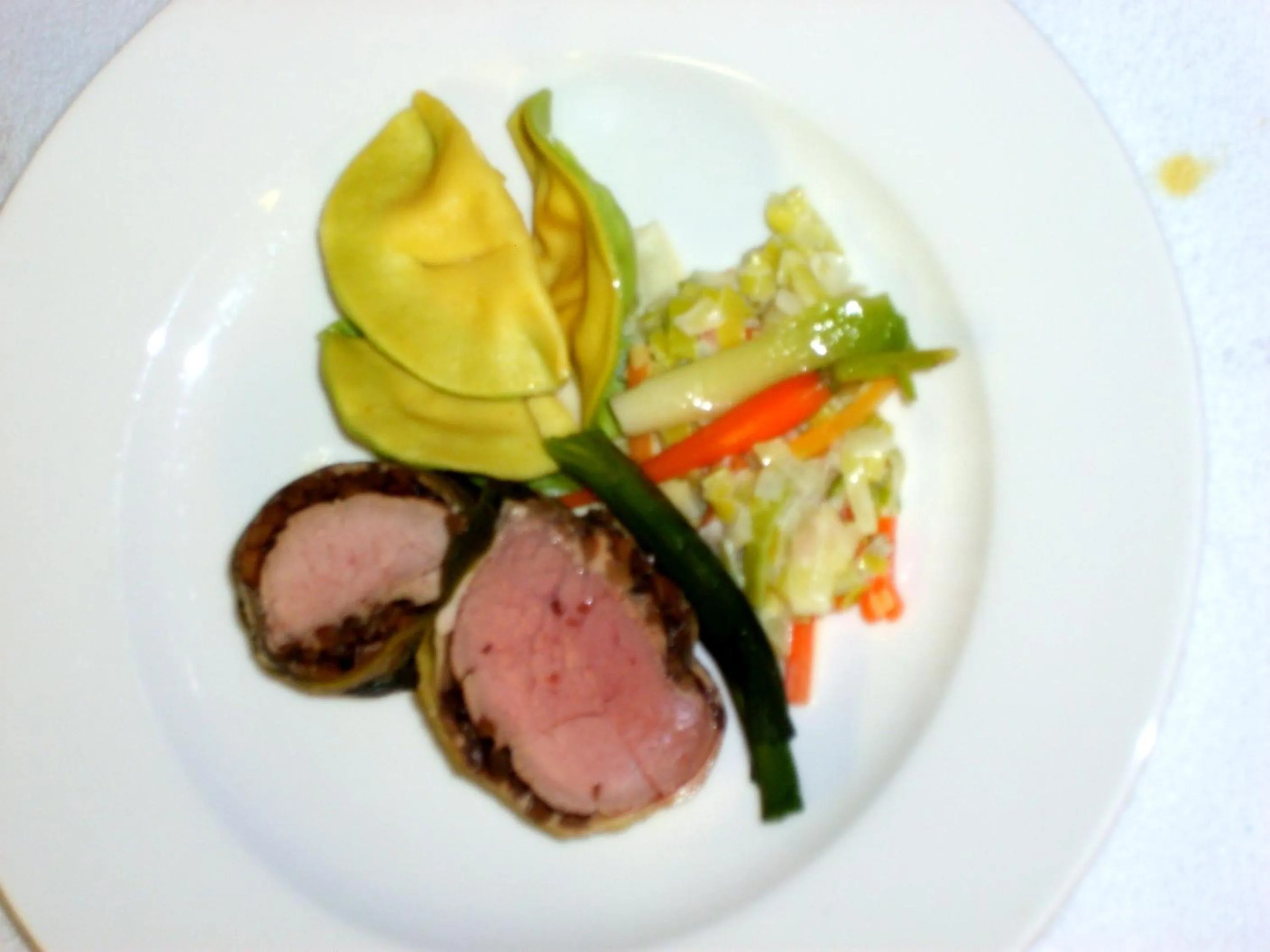 Food close-up in Hotel Restaurant Rössli