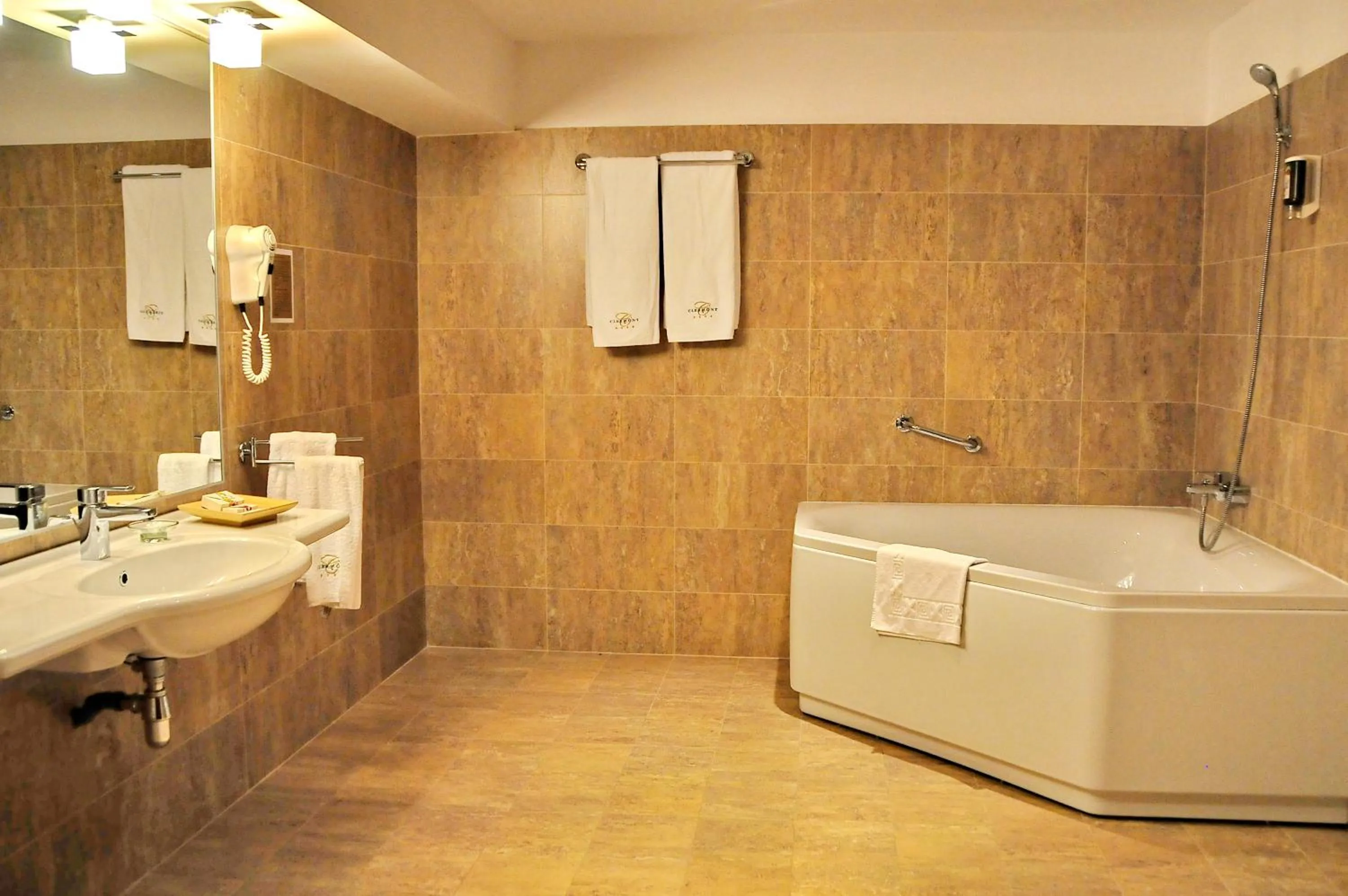 Bathroom in Hotel Clermont