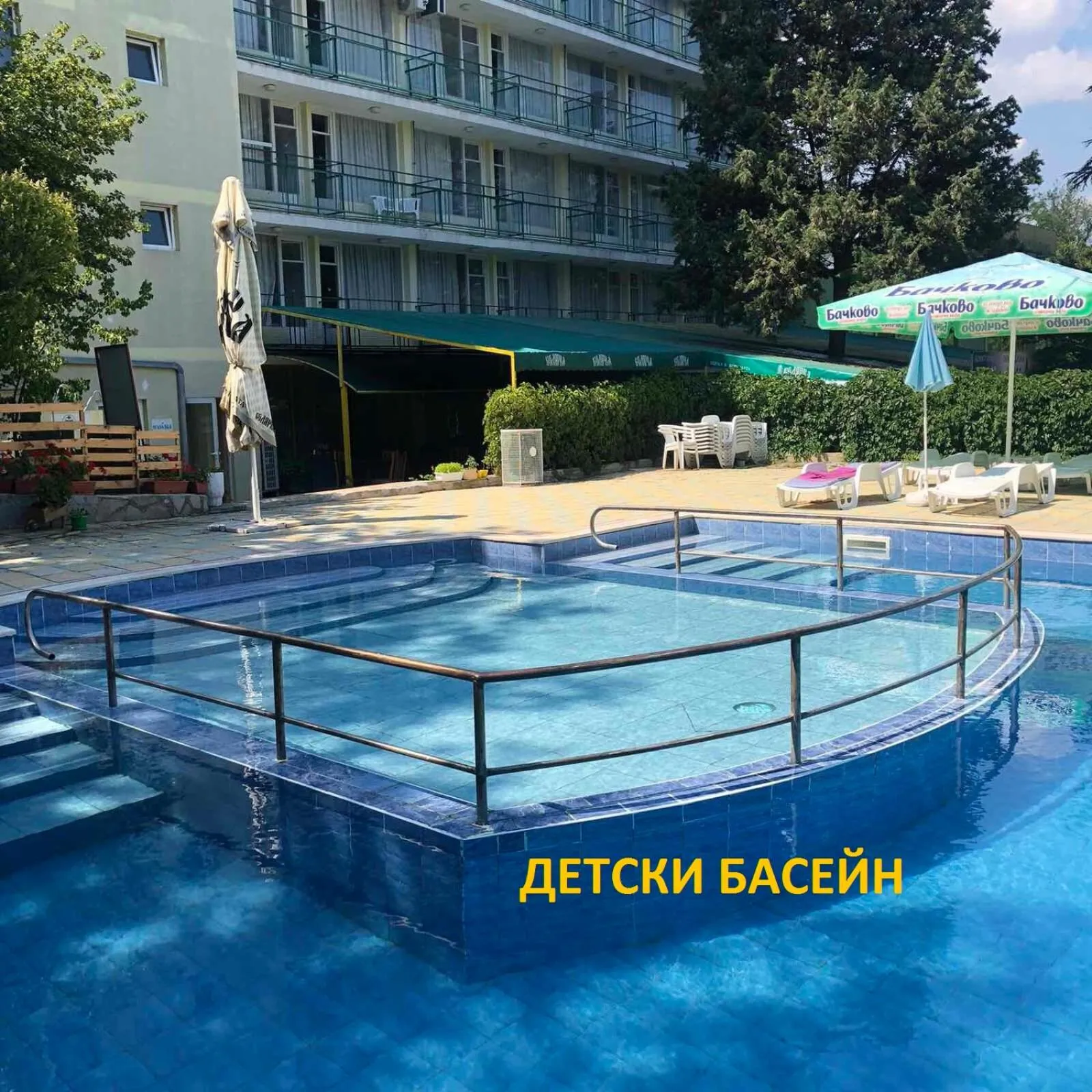 Swimming pool in Hotel Varshava