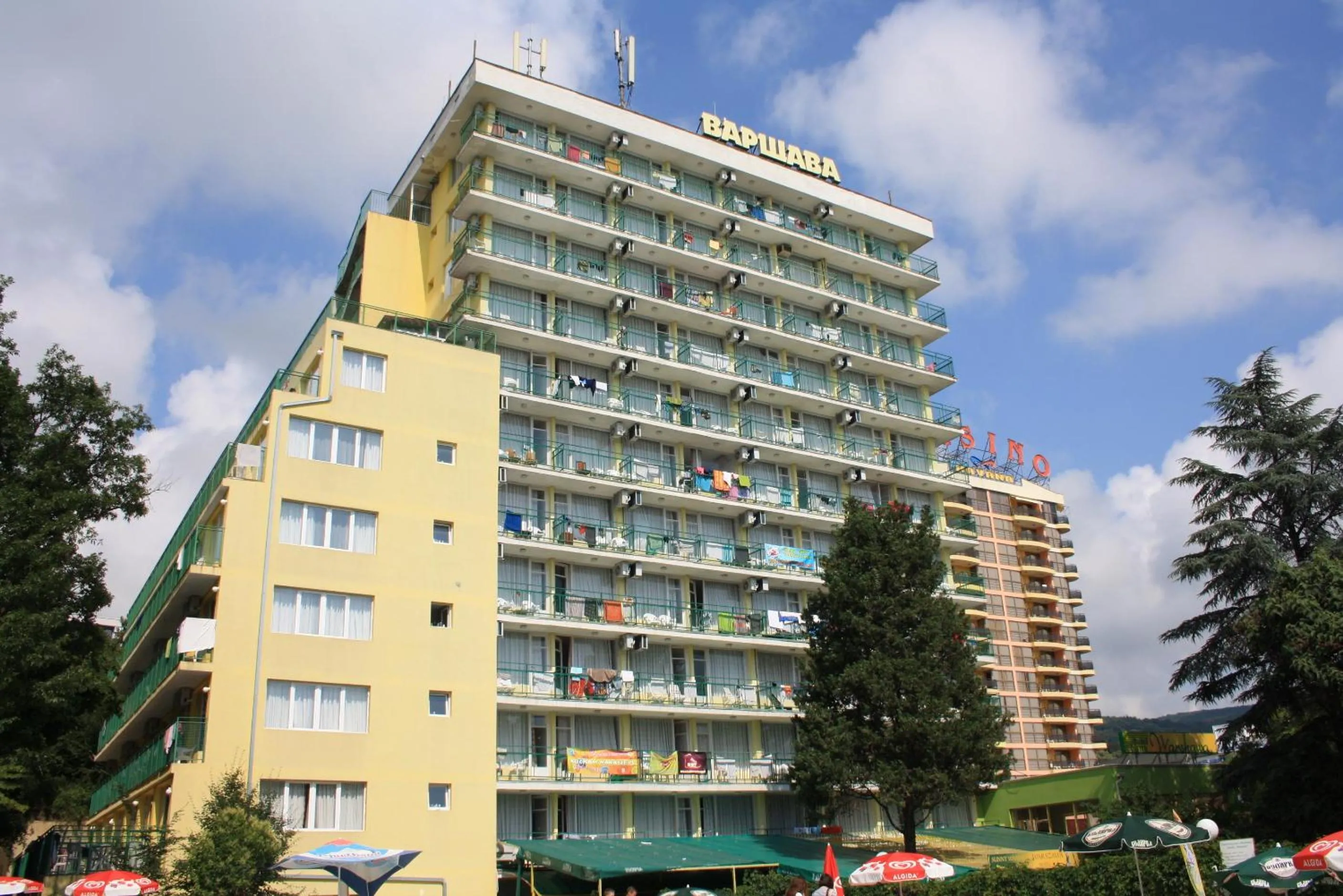 Facade/entrance in Hotel Varshava