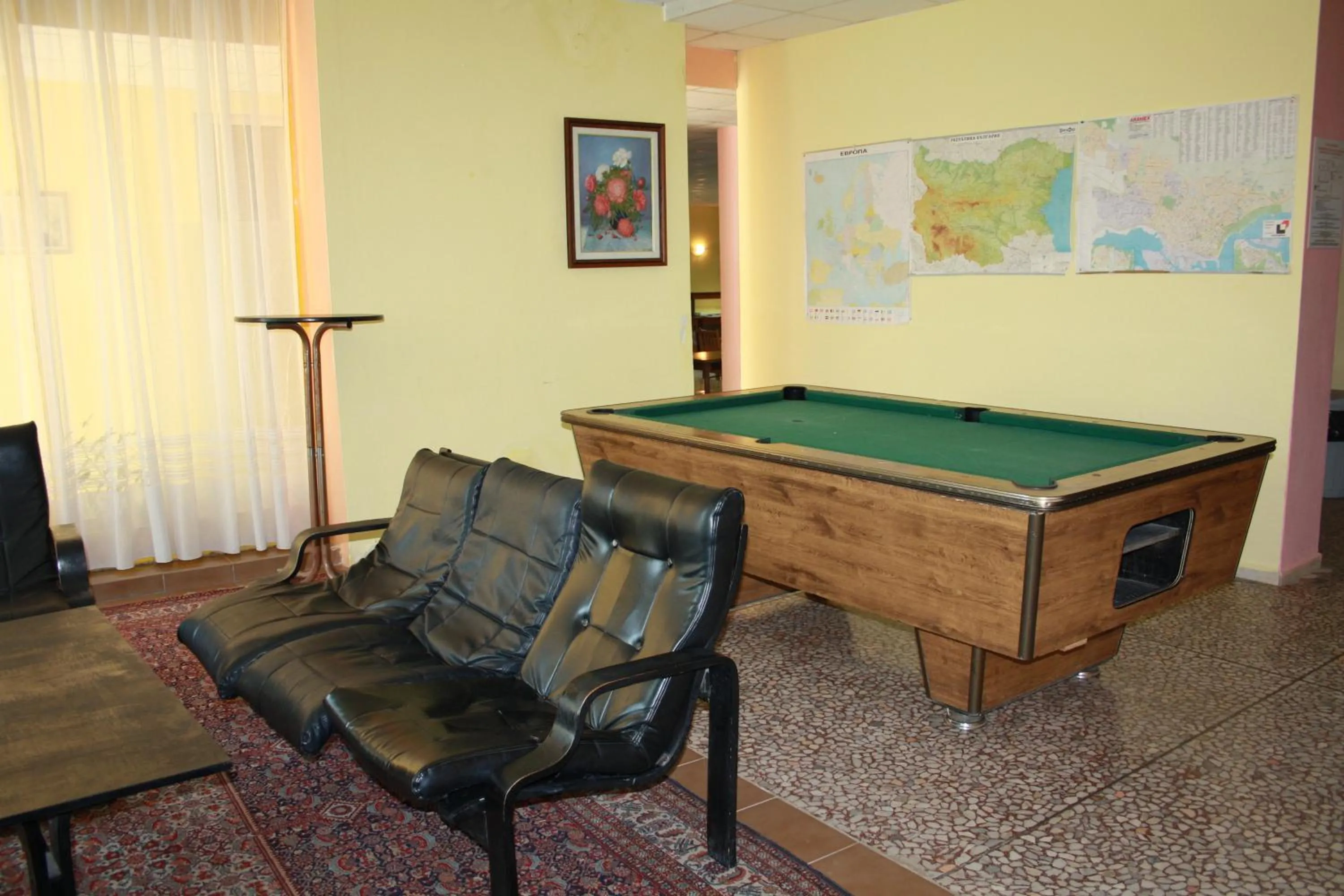 Billiard in Hotel Varshava