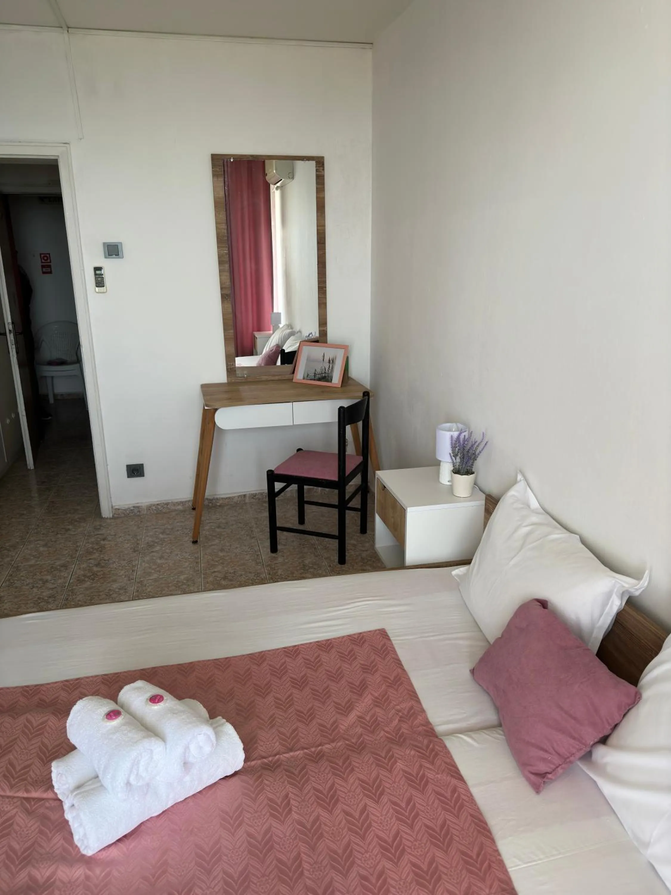 Bed in Hotel Varshava