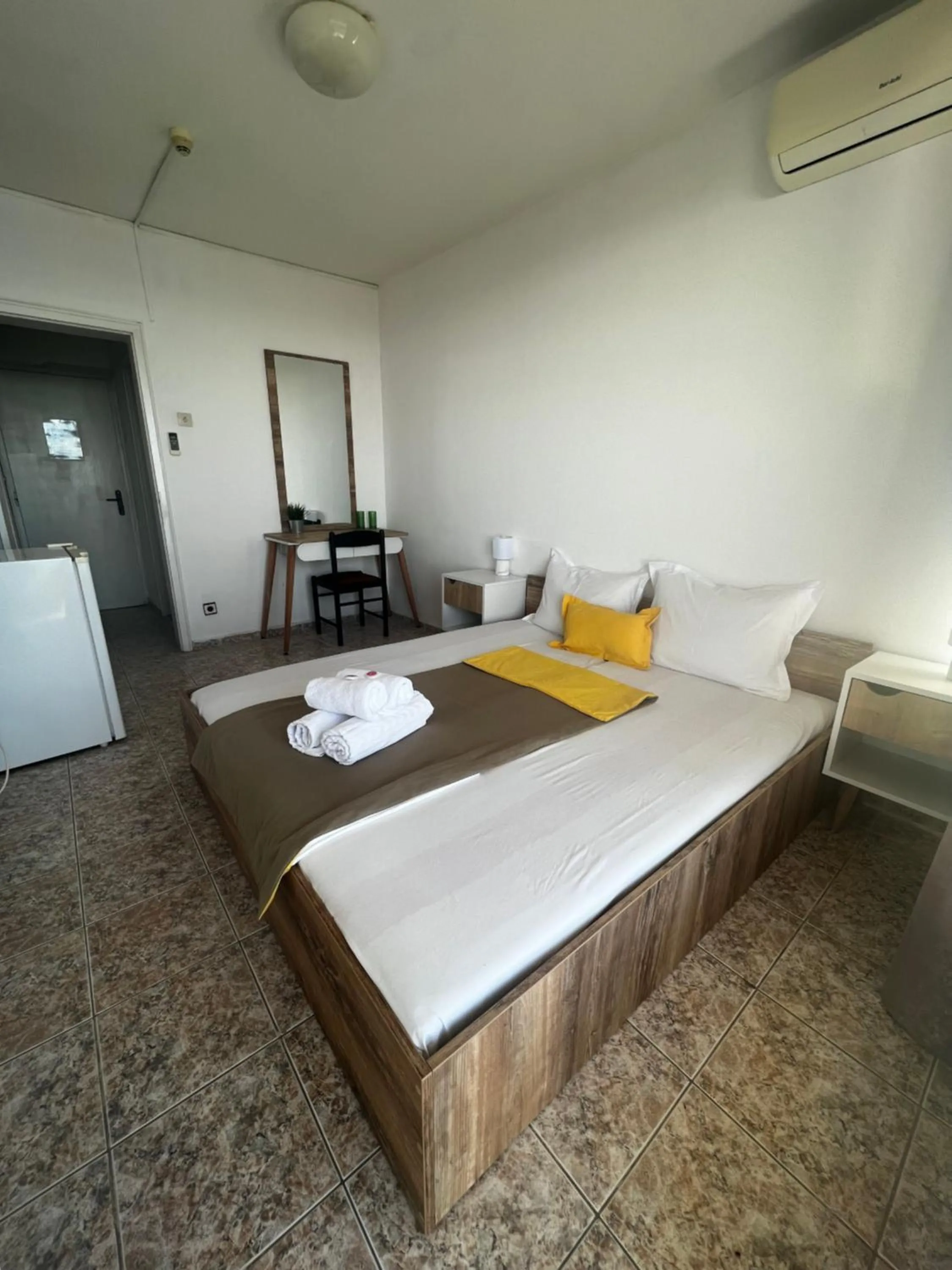 Bed in Hotel Varshava