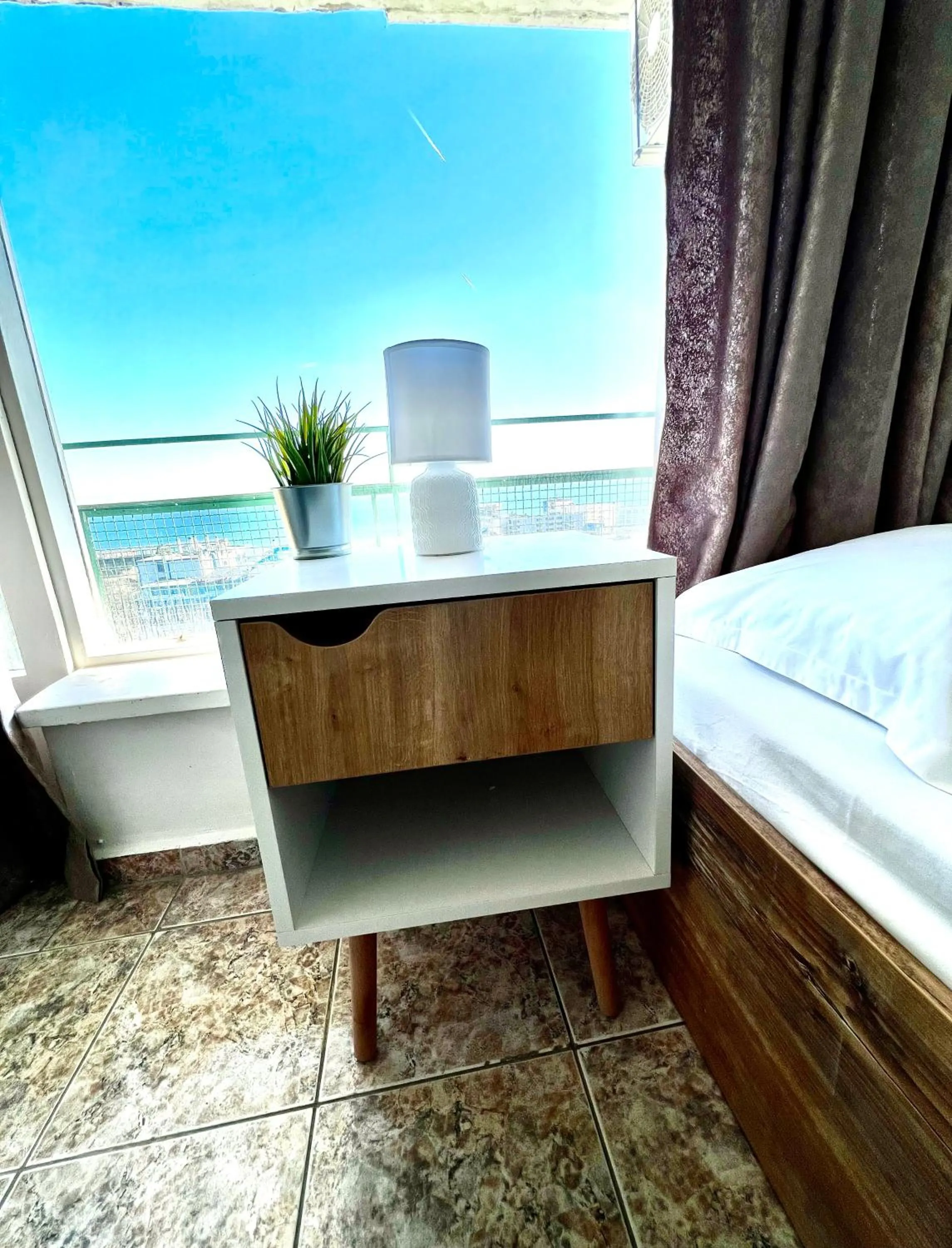 Bed in Hotel Varshava