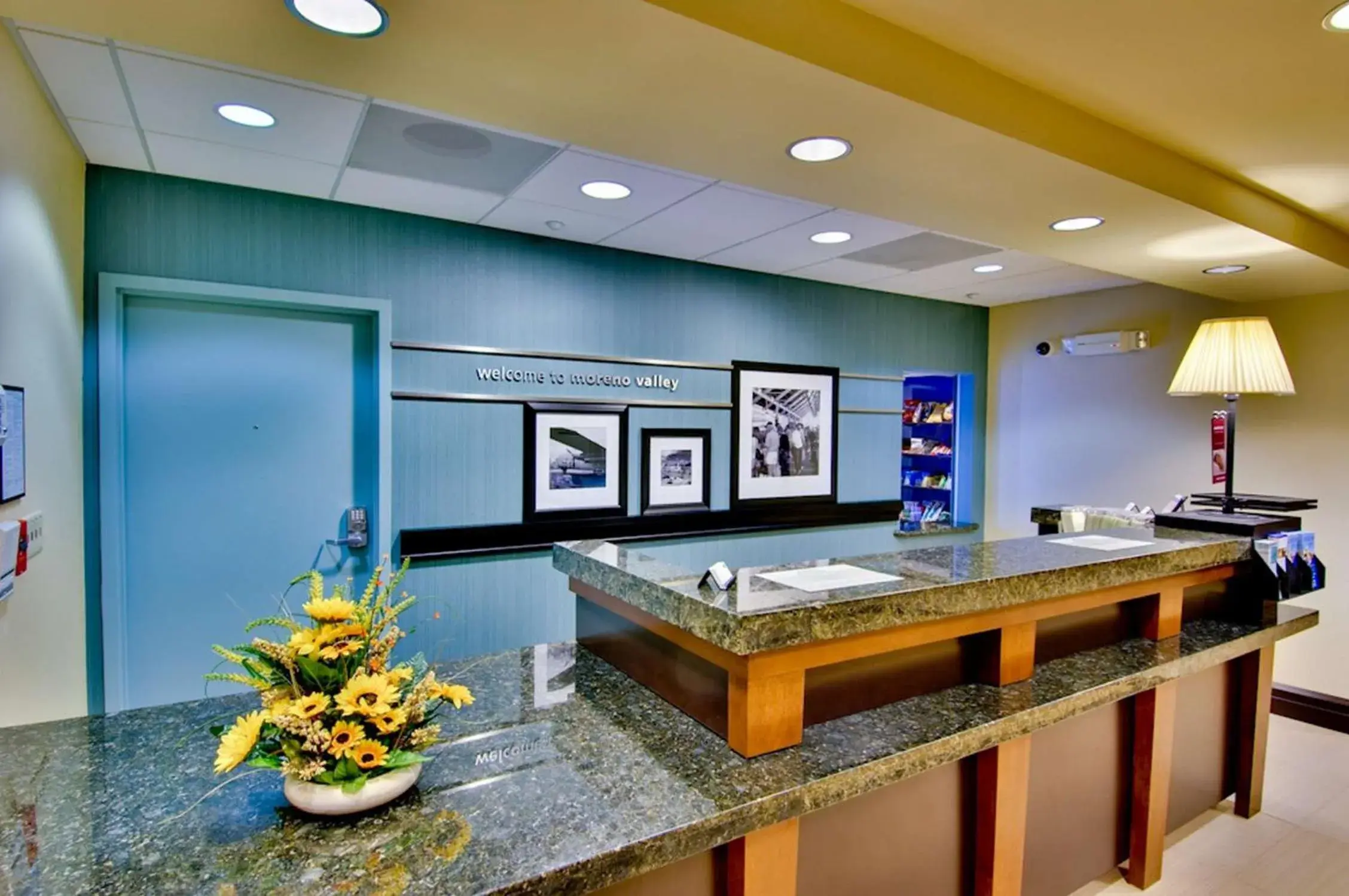 Lobby or reception in Hampton Inn & Suites Moreno Valley Lobby or reception in Hampton Inn & Suites Moreno Valley