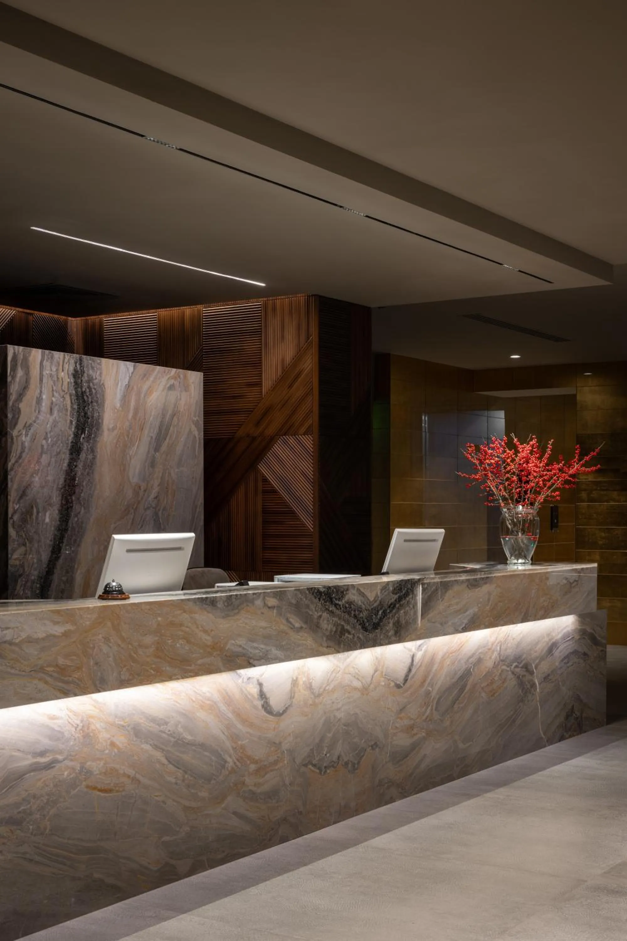 Lobby or reception in Mimi Hotel Chisinau Jolly Alon