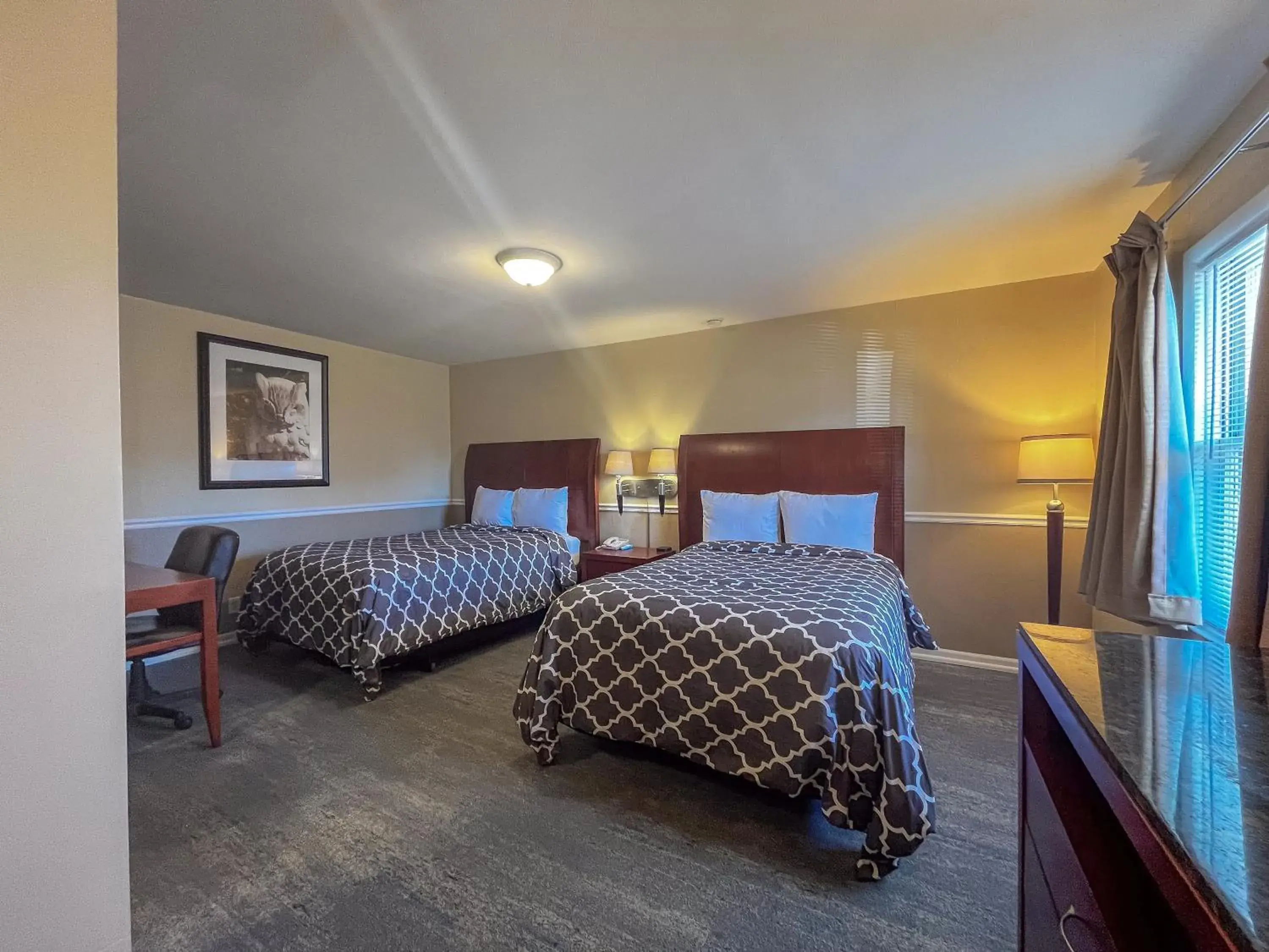 Bed in Alpine Inn & Suites Rockford Bed in Alpine Inn & Suites Rockford