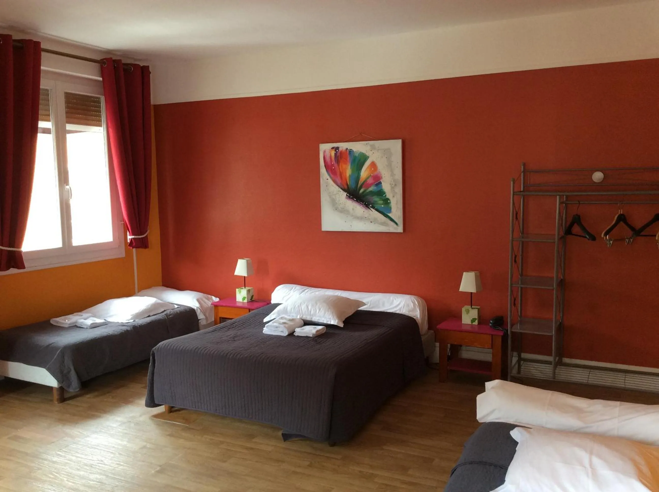 Bed in Hotel du Cygne