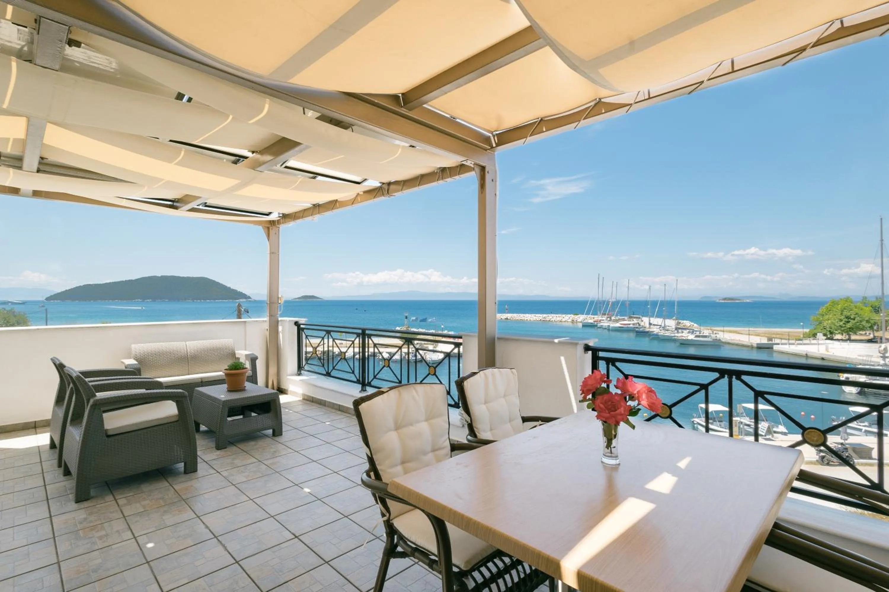 Patio in Anna Maria - Vanessa Apartments