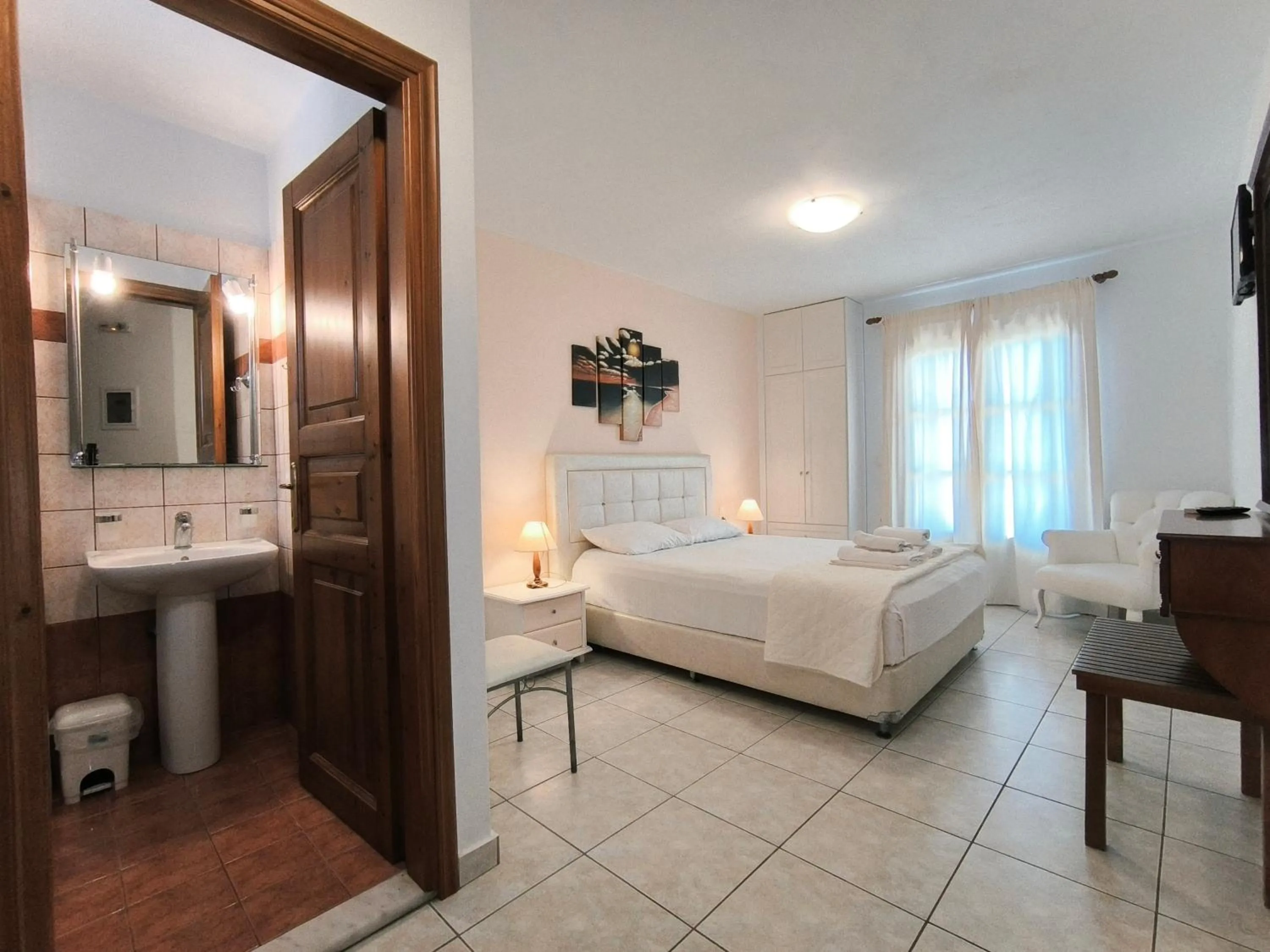 Property building, Bed in Anna Maria - Vanessa Apartments