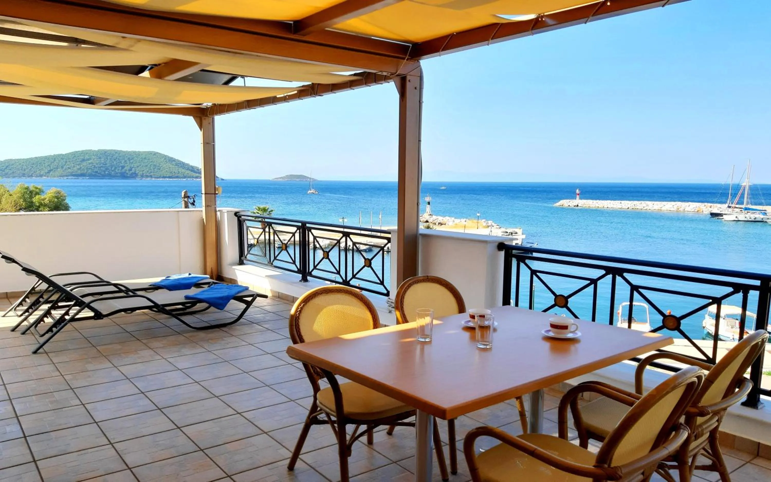 Patio in Anna Maria - Vanessa Apartments