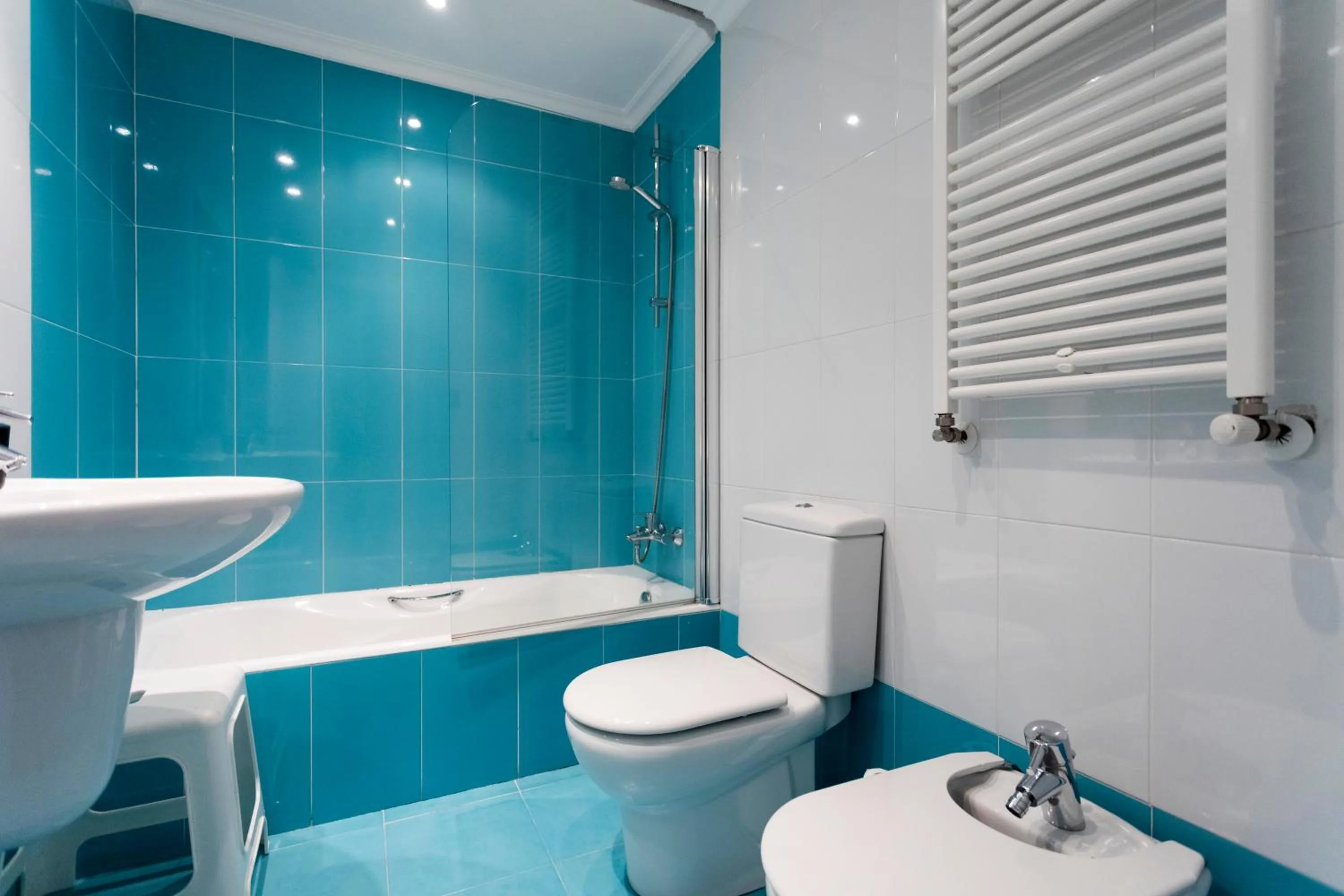 Bathroom in Hondarribia by Basquelidays