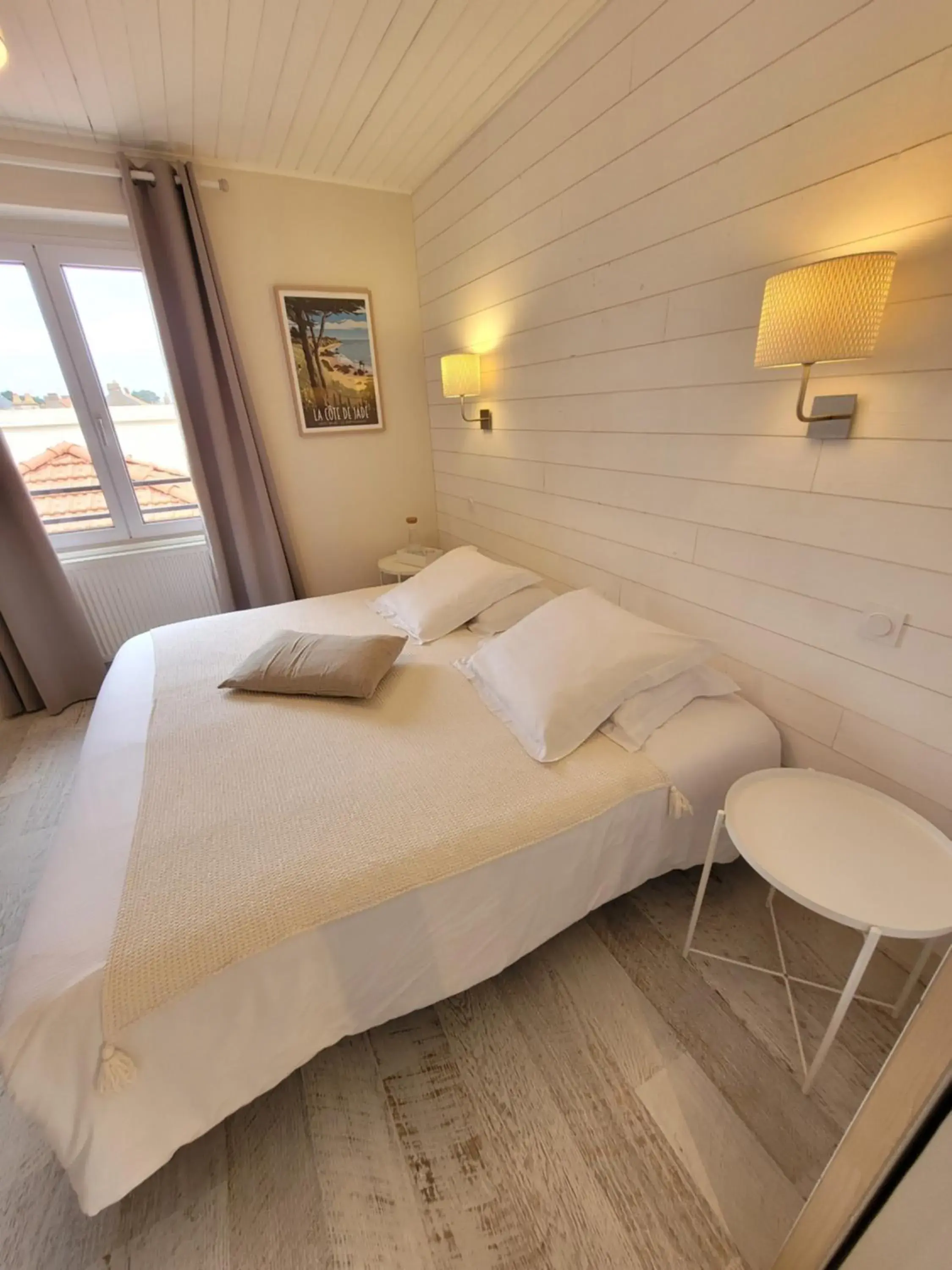 Bed in Hôtel de charme & SPA Le Grand Large Bed in Hôtel de charme & SPA Le Grand Large