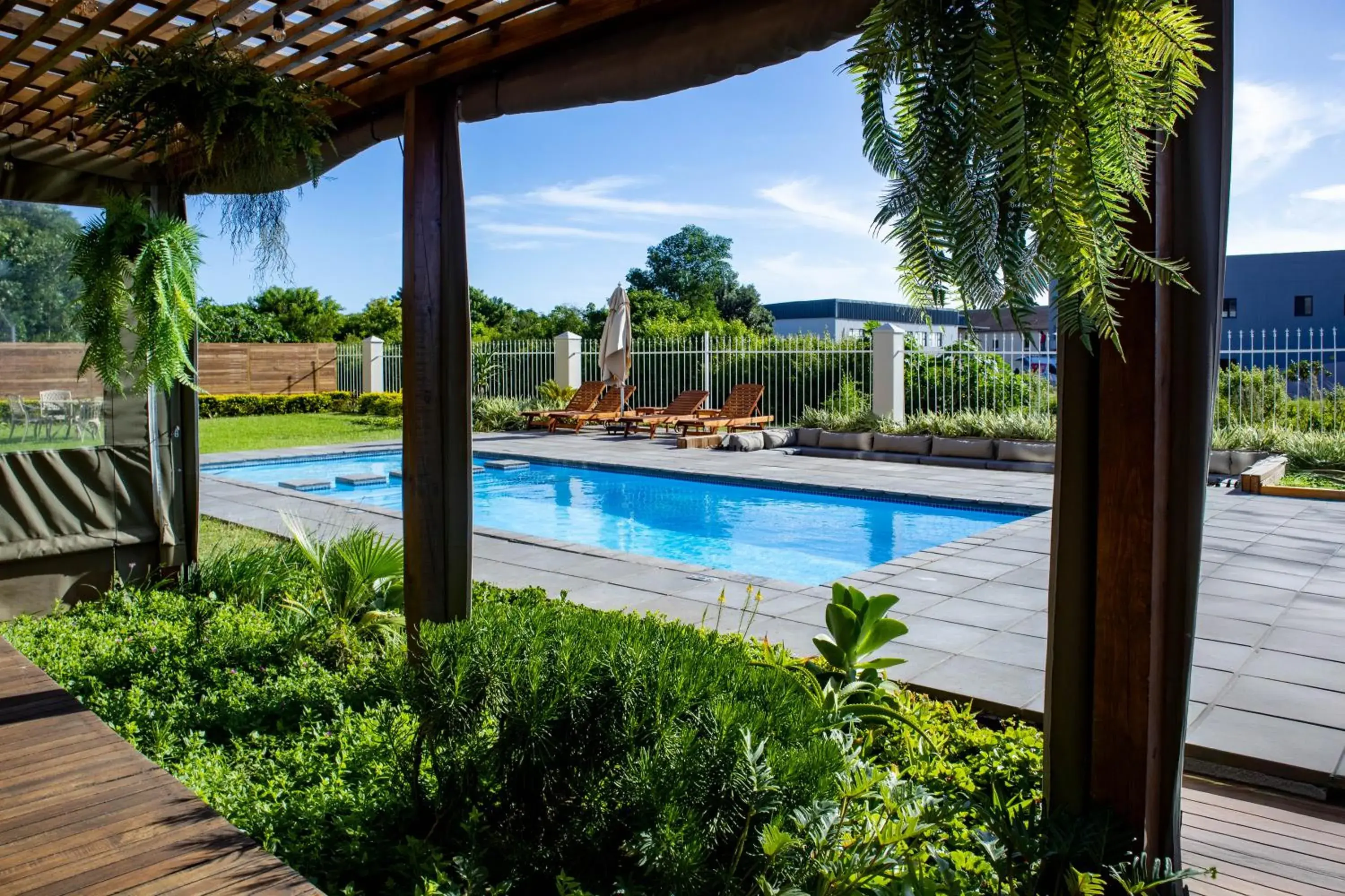 Pool view in Regal Inn Ballito Pool view in Regal Inn Ballito