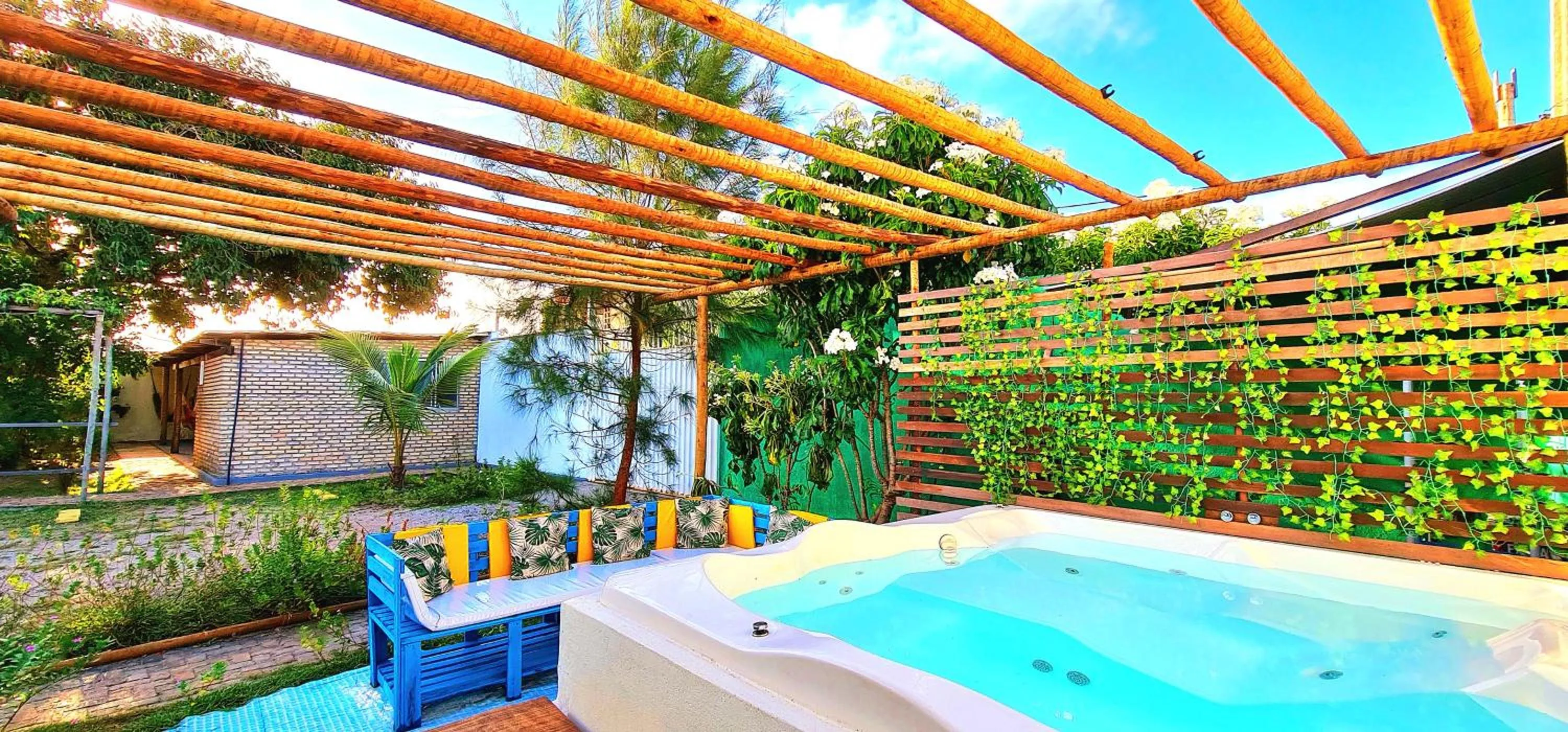 Hot Tub in Di Pipa Rooms - Hidromassagem Externa