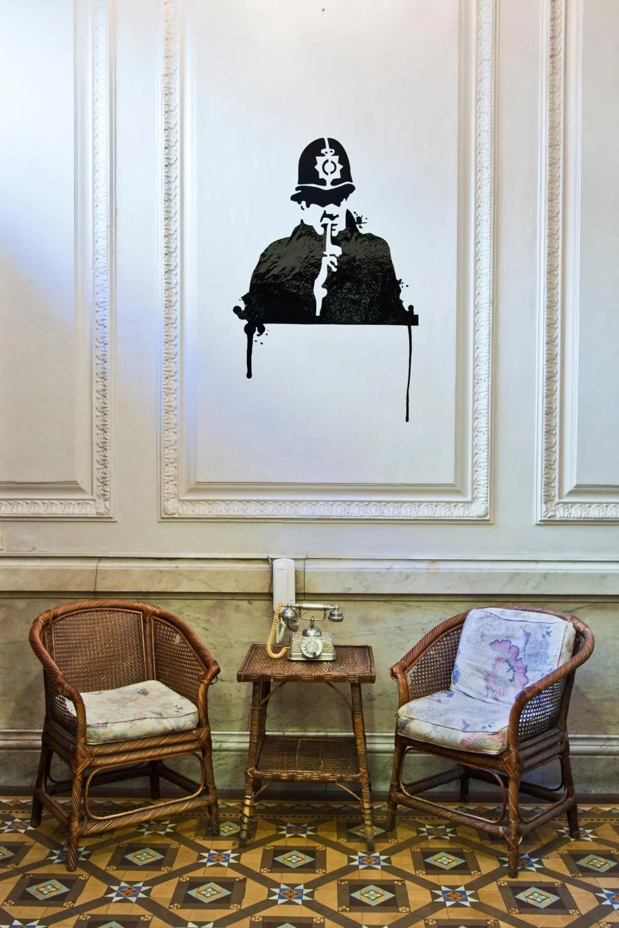 Lobby or reception in Milhouse Hostel Hipo