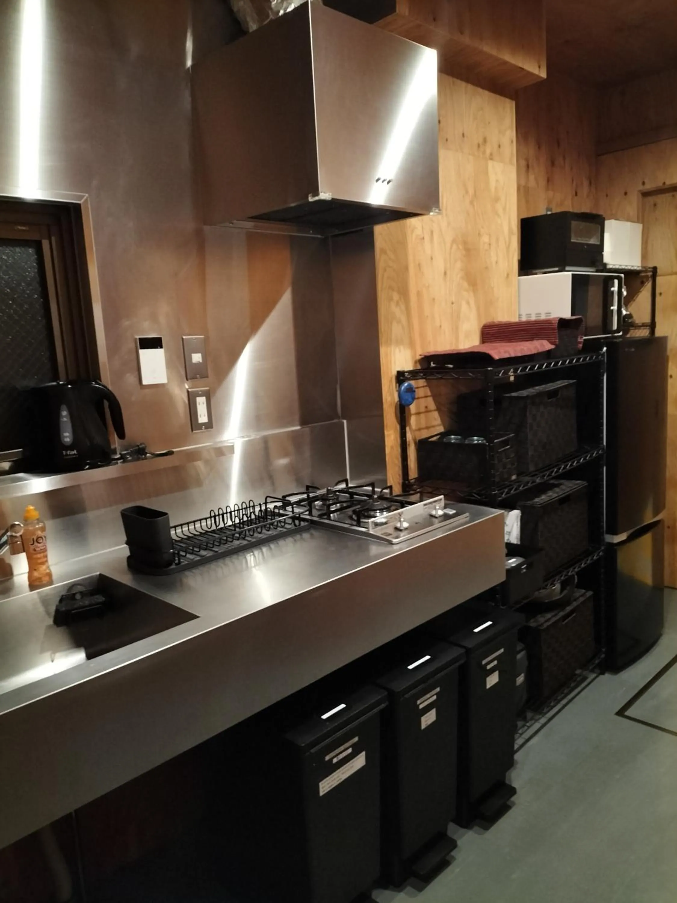 kitchen in Vacation"Ninja"house Secretbase near Asakusa