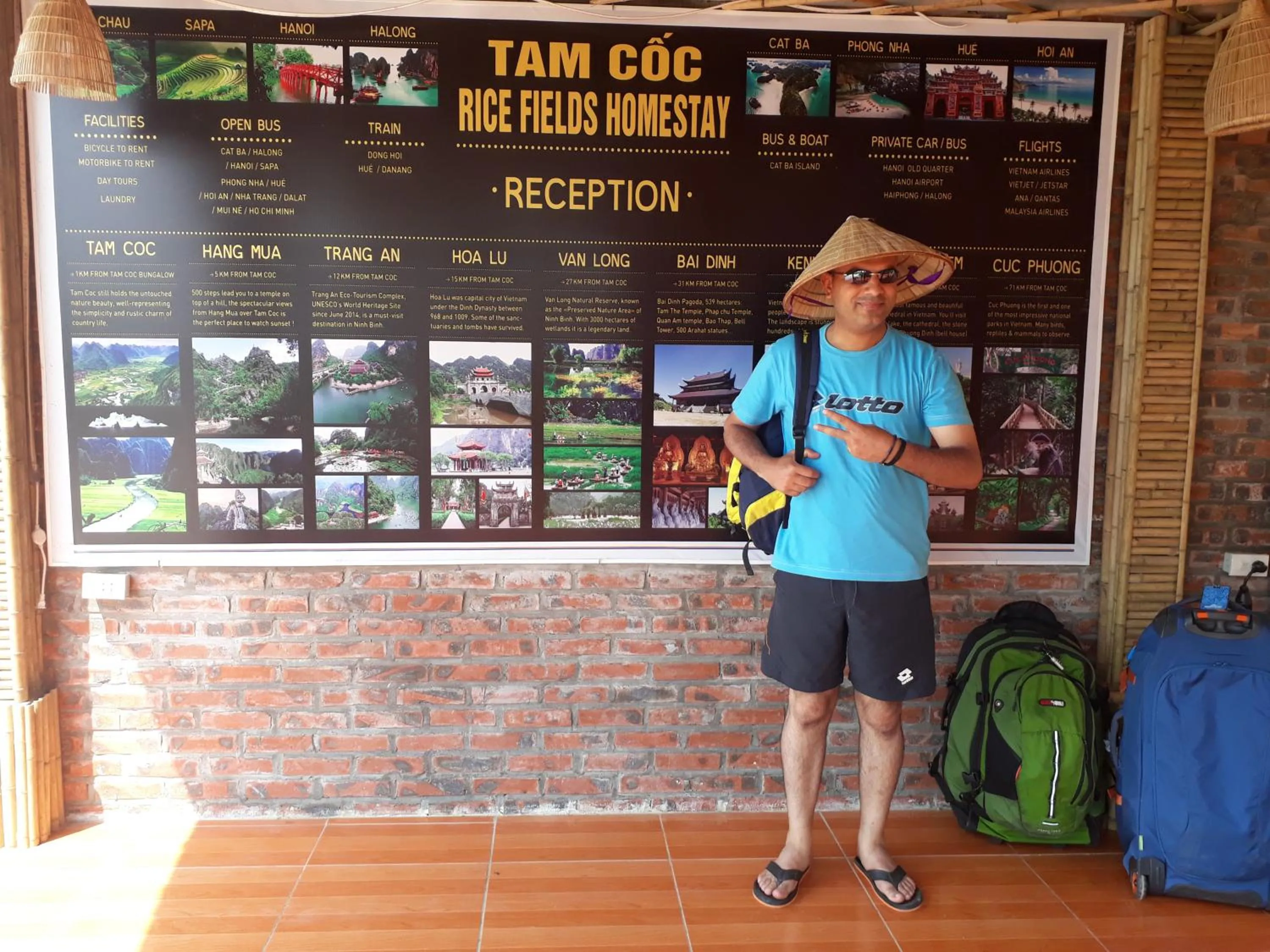 Lobby or reception in Tam Coc Rice Fields Homestay