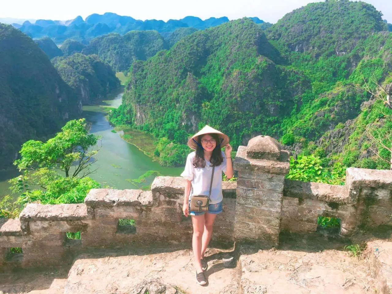 People in Tam Coc Rice Fields Homestay
