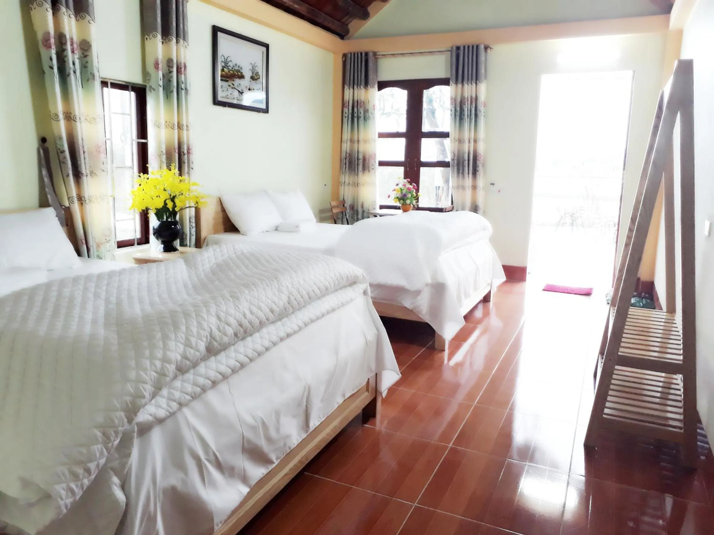 Photo of the whole room, Bed in Tam Coc Rice Fields Homestay