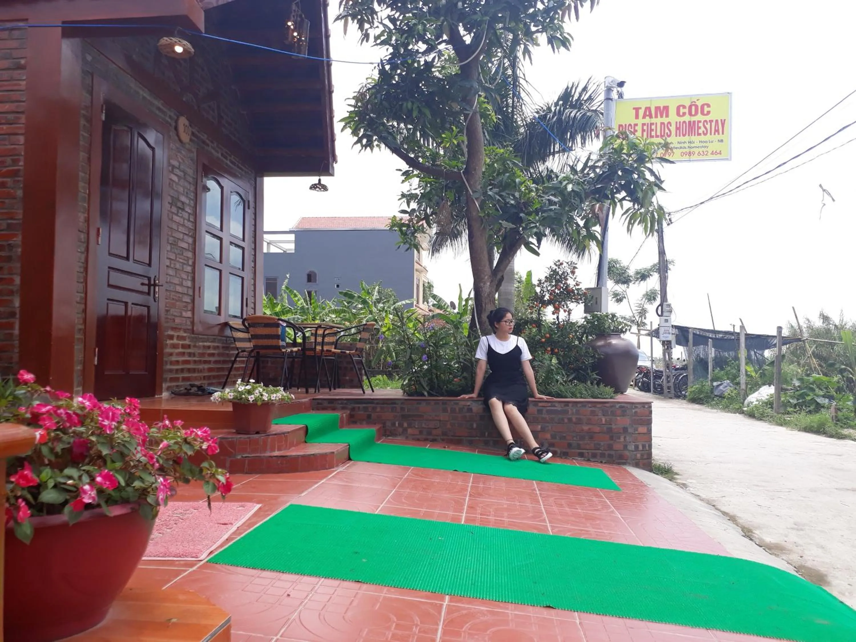 River view in Tam Coc Rice Fields Homestay