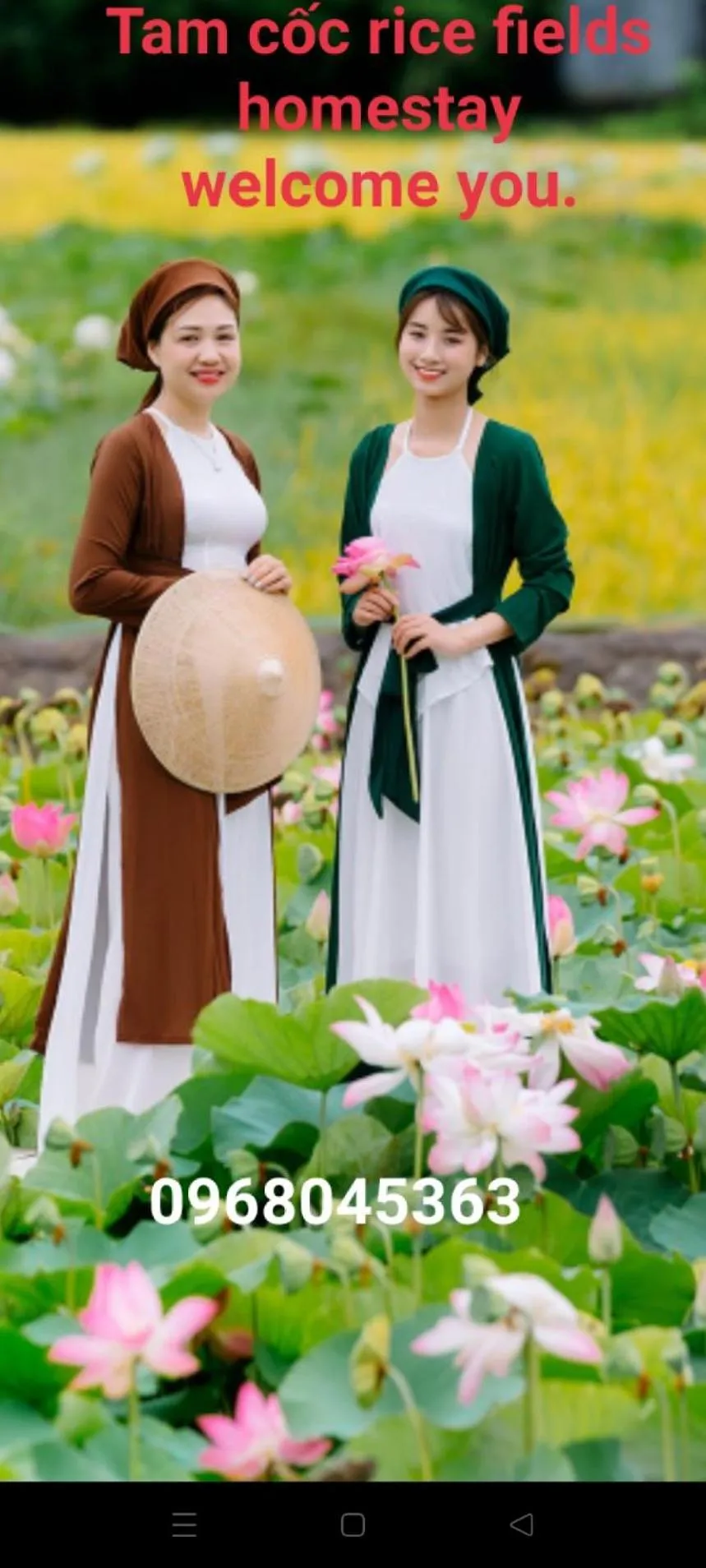 Staff in Tam Coc Rice Fields Homestay