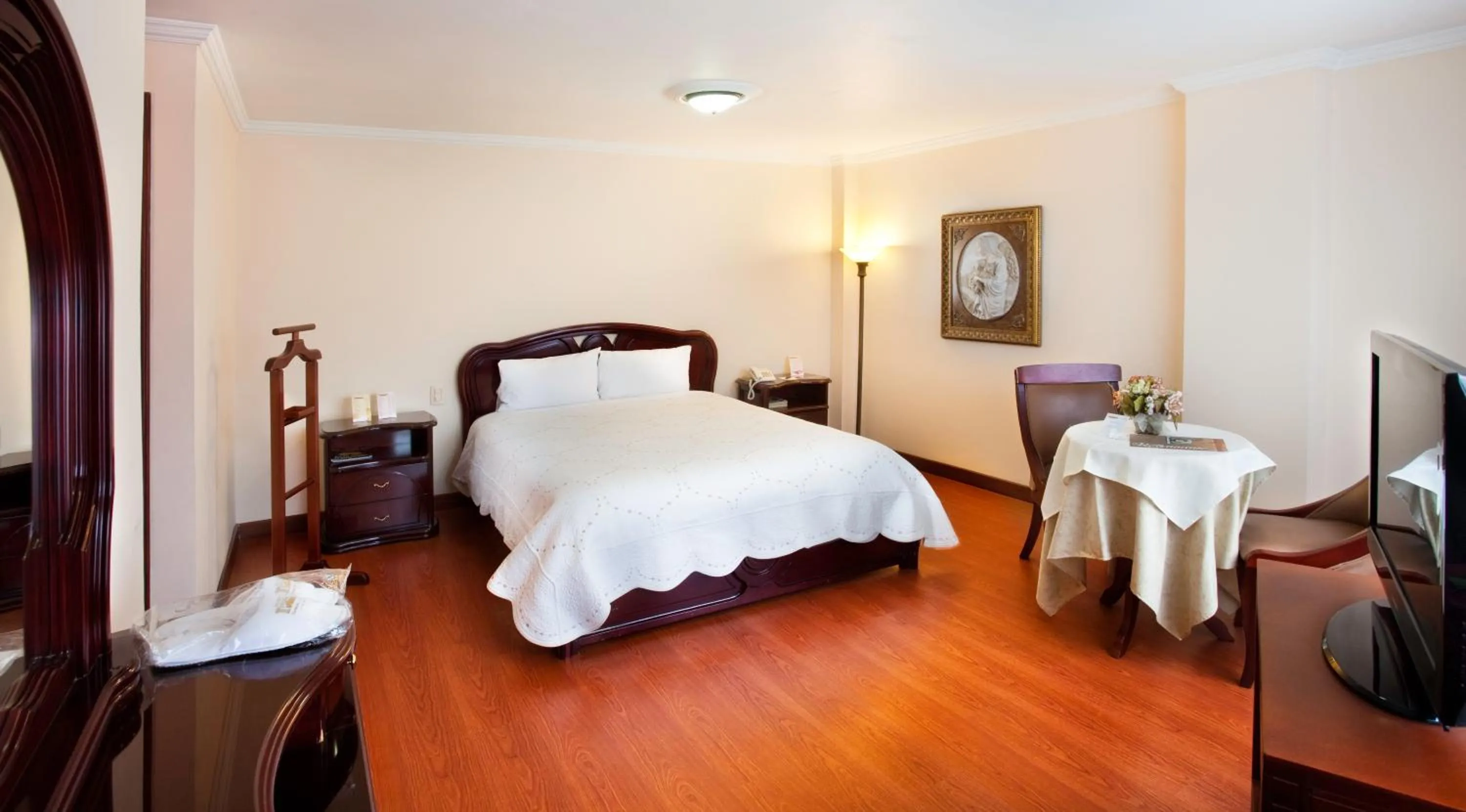 Bed in Hotel Fernando Plaza