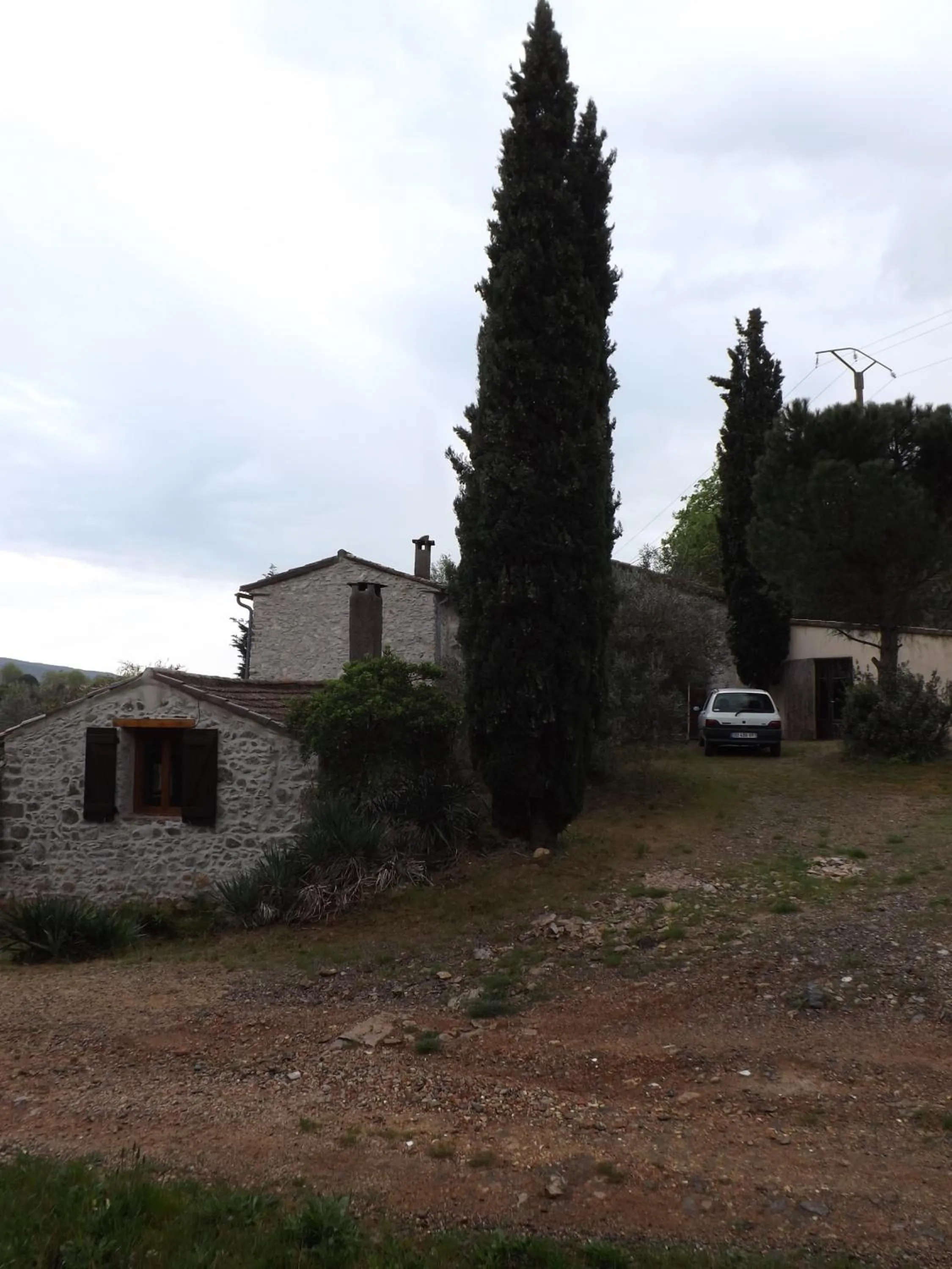Facade/entrance in Mas de lunet