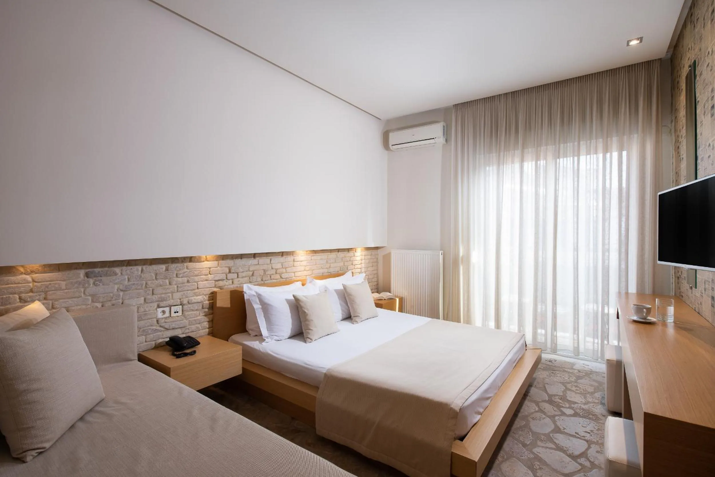 Bedroom, Bed in Afrodite Suites