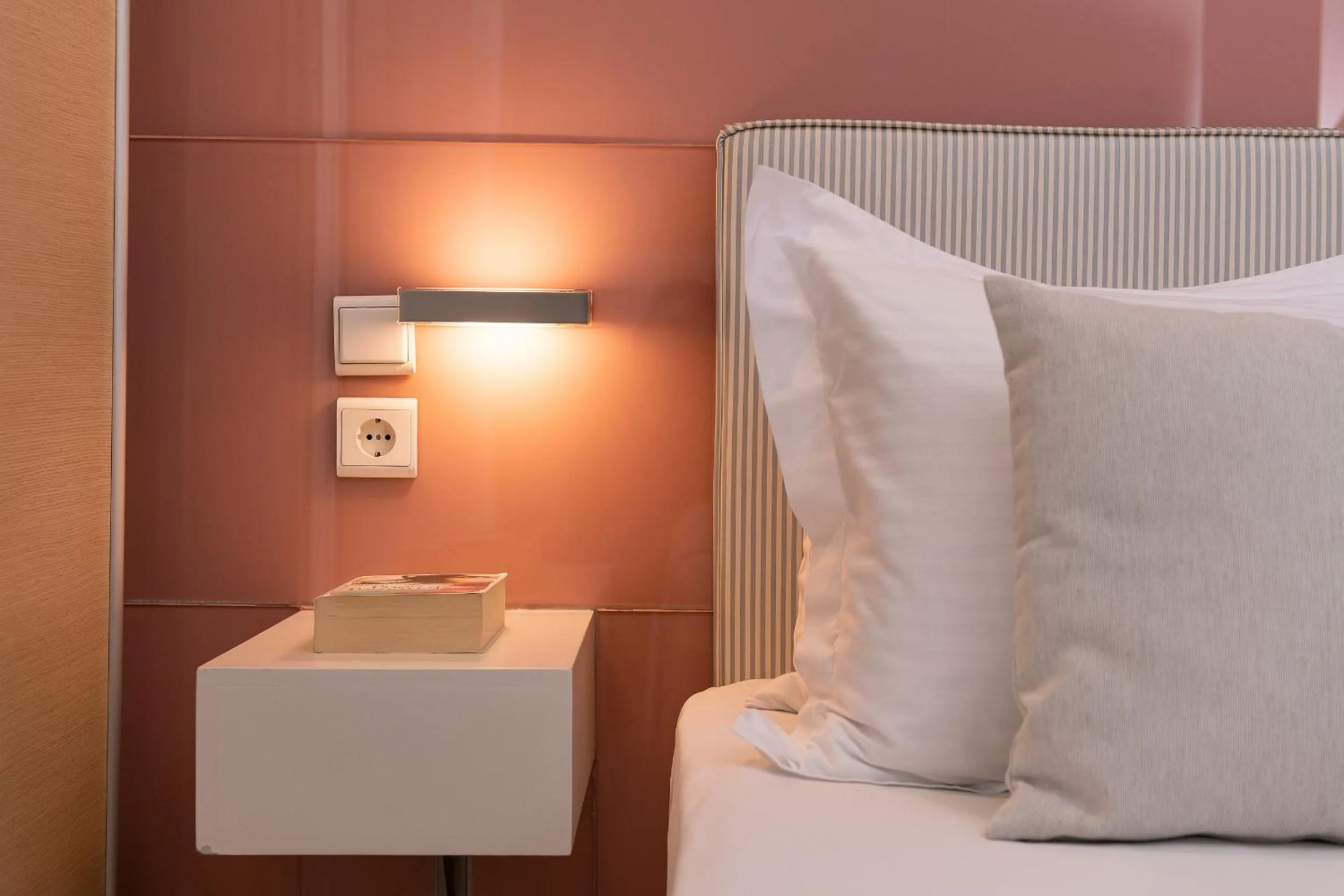 Bed in Afrodite Suites