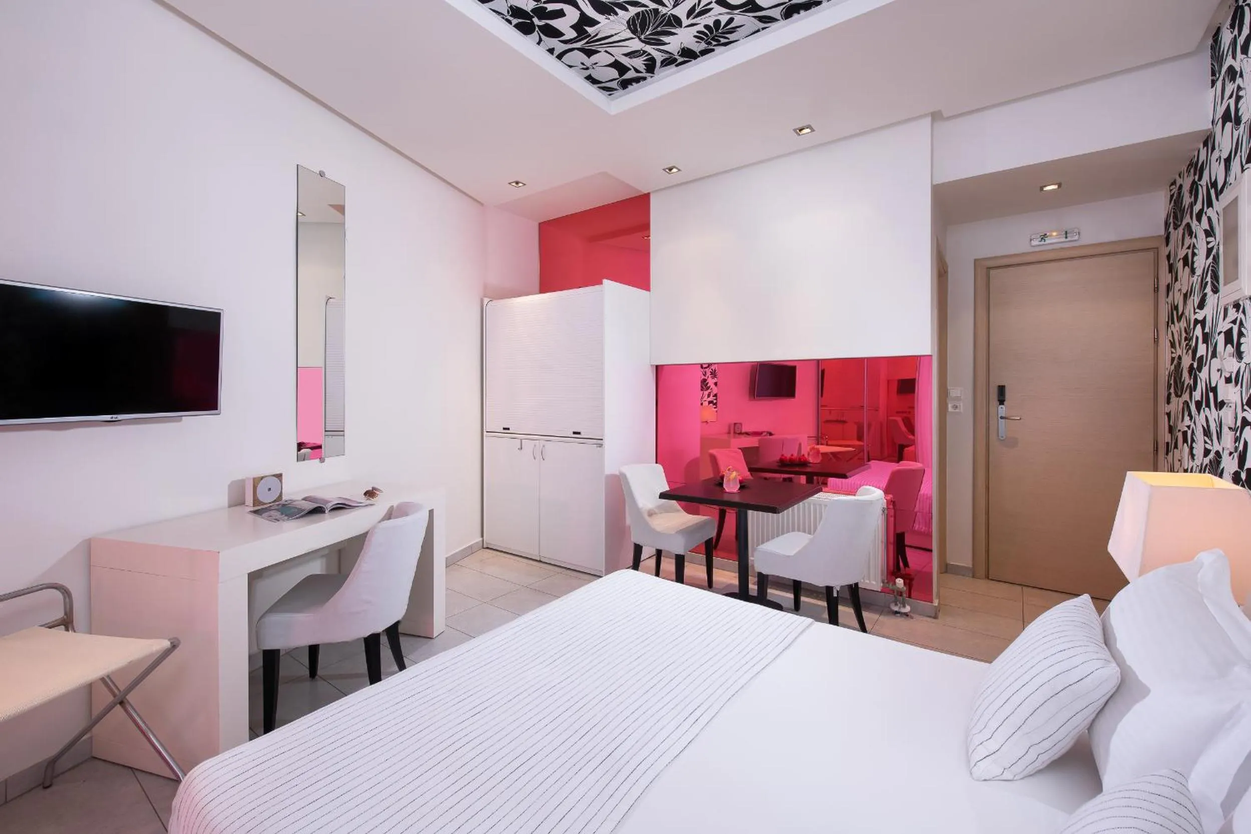 Bed in Afrodite Suites
