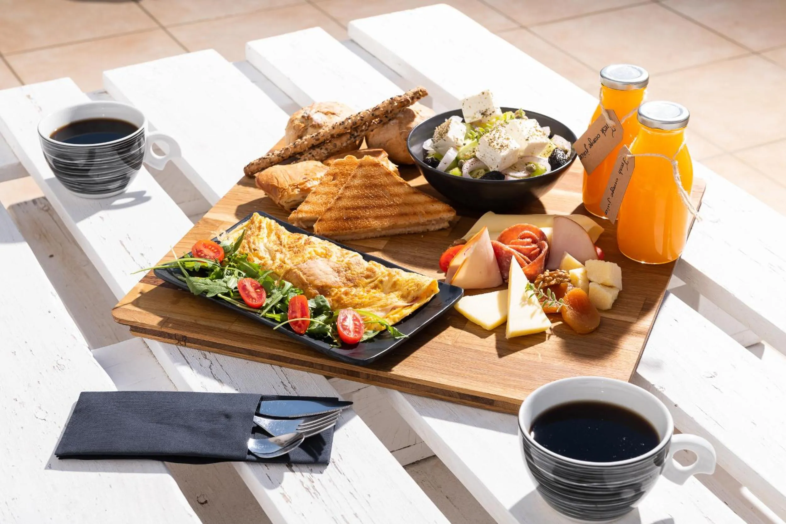 Breakfast in Afrodite Suites