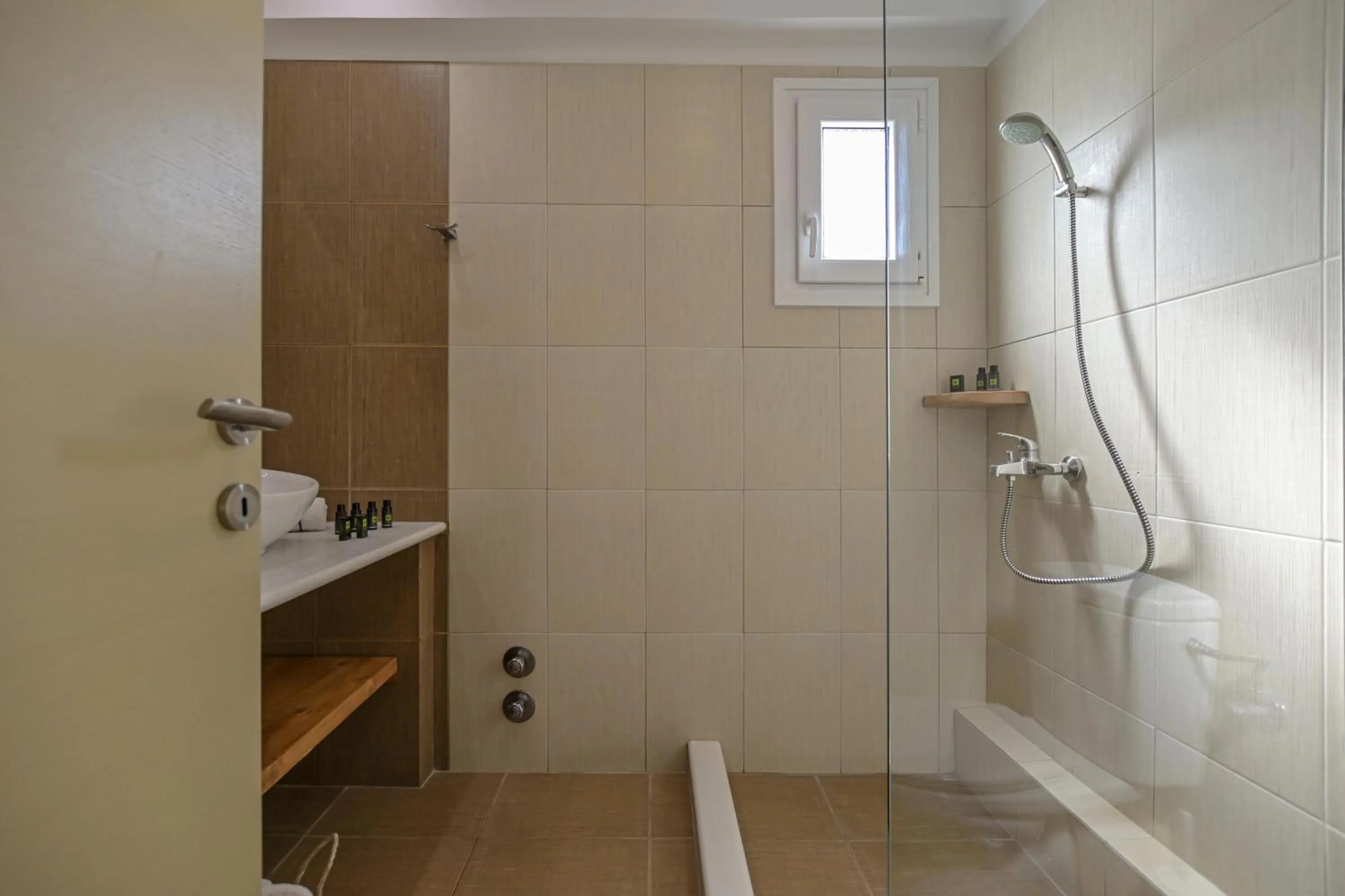 Bathroom in Naxos Blue Sky