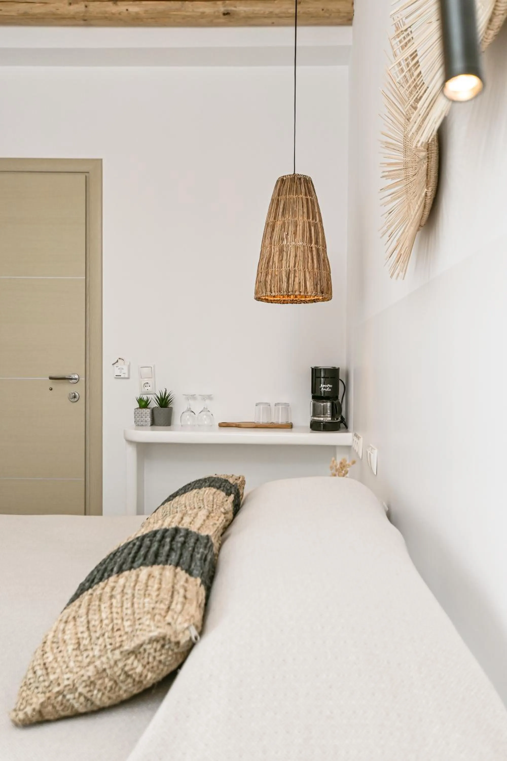 Bed in Naxos Blue Sky