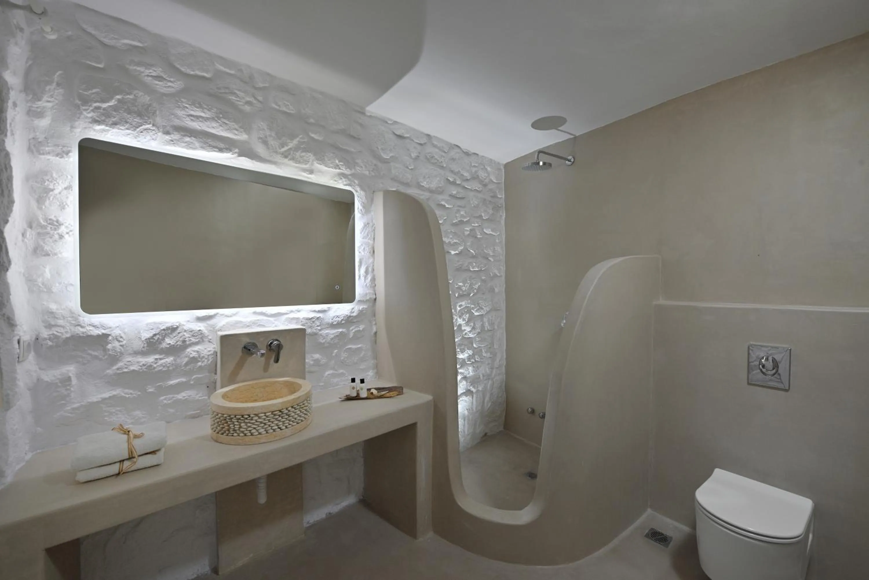 Shower in Mykonos Dream Villas