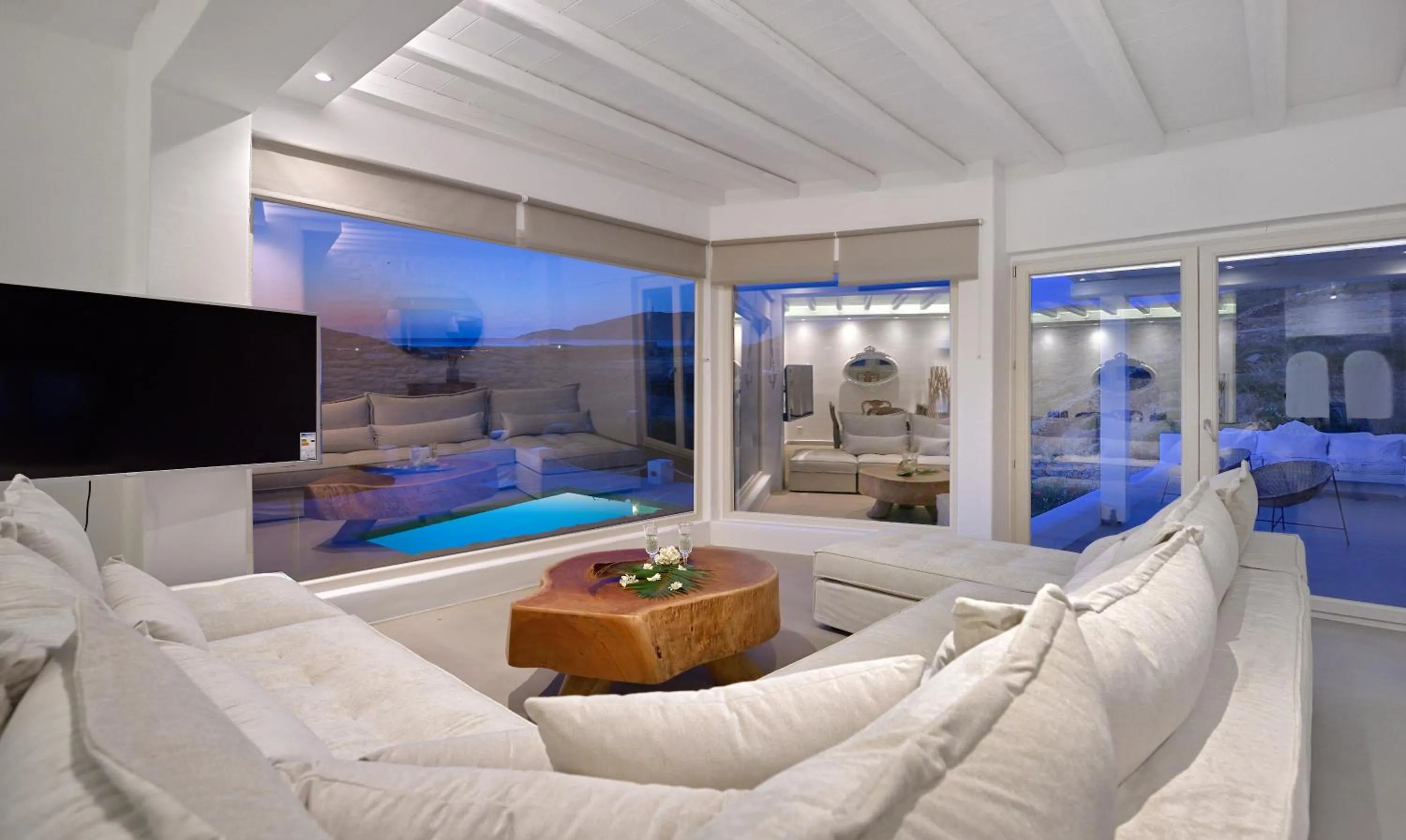 TV and multimedia in Mykonos Dream Villas