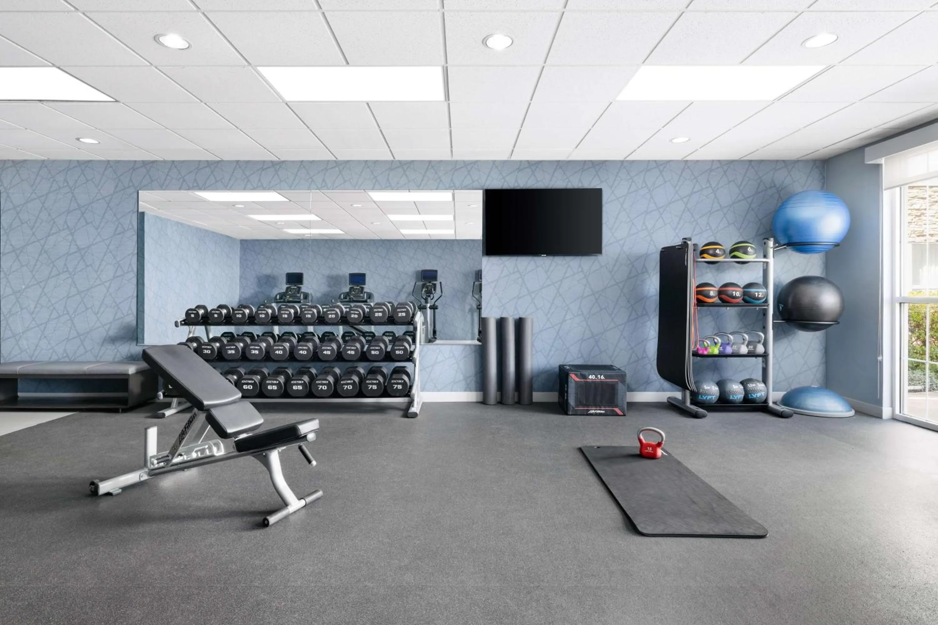 Fitness centre/facilities in Homewood Suites by Hilton Sacramento/Roseville