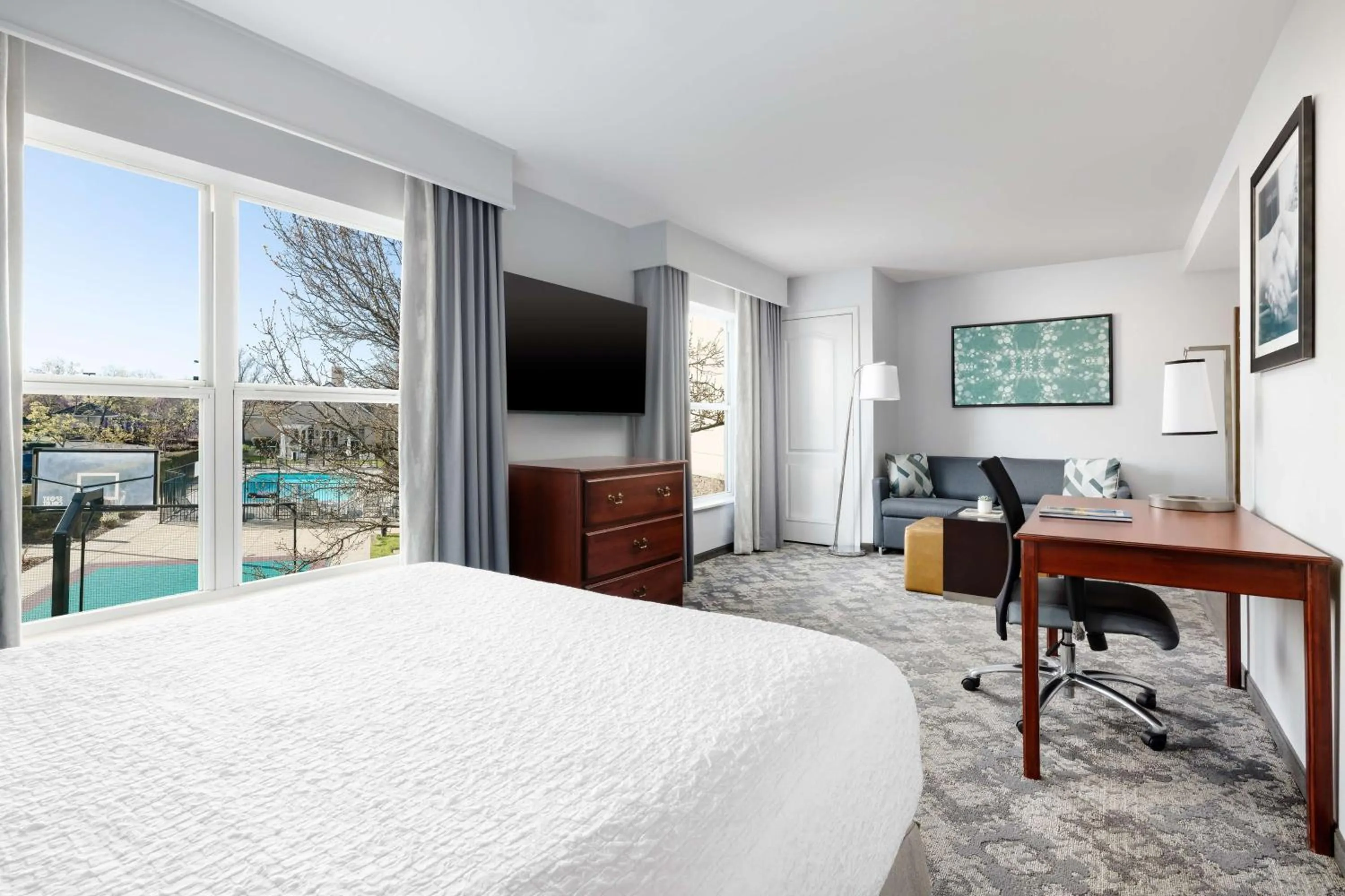 Bedroom, Bed in Homewood Suites by Hilton Sacramento/Roseville