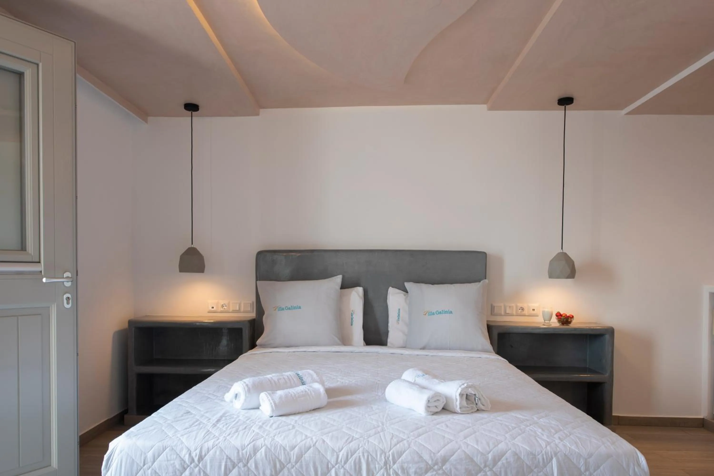 Bed in Villa Galinia