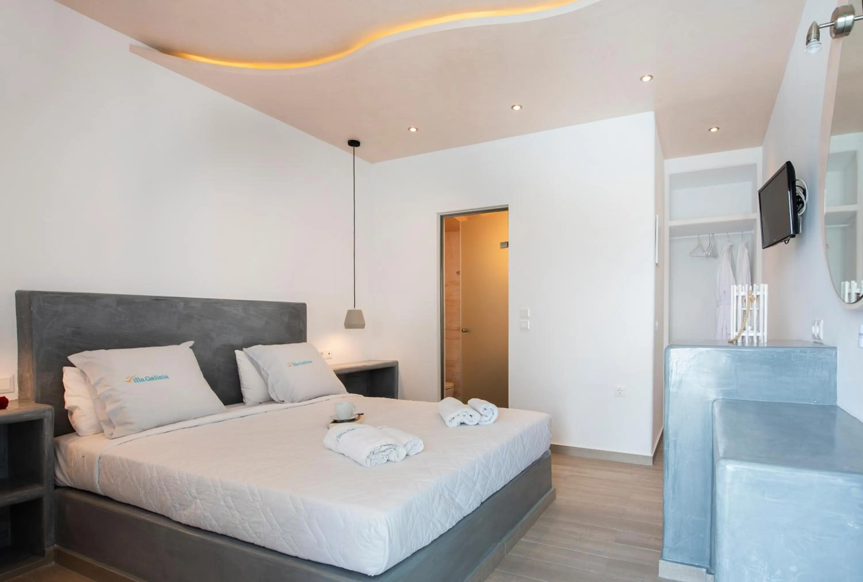 Bedroom in Villa Galinia