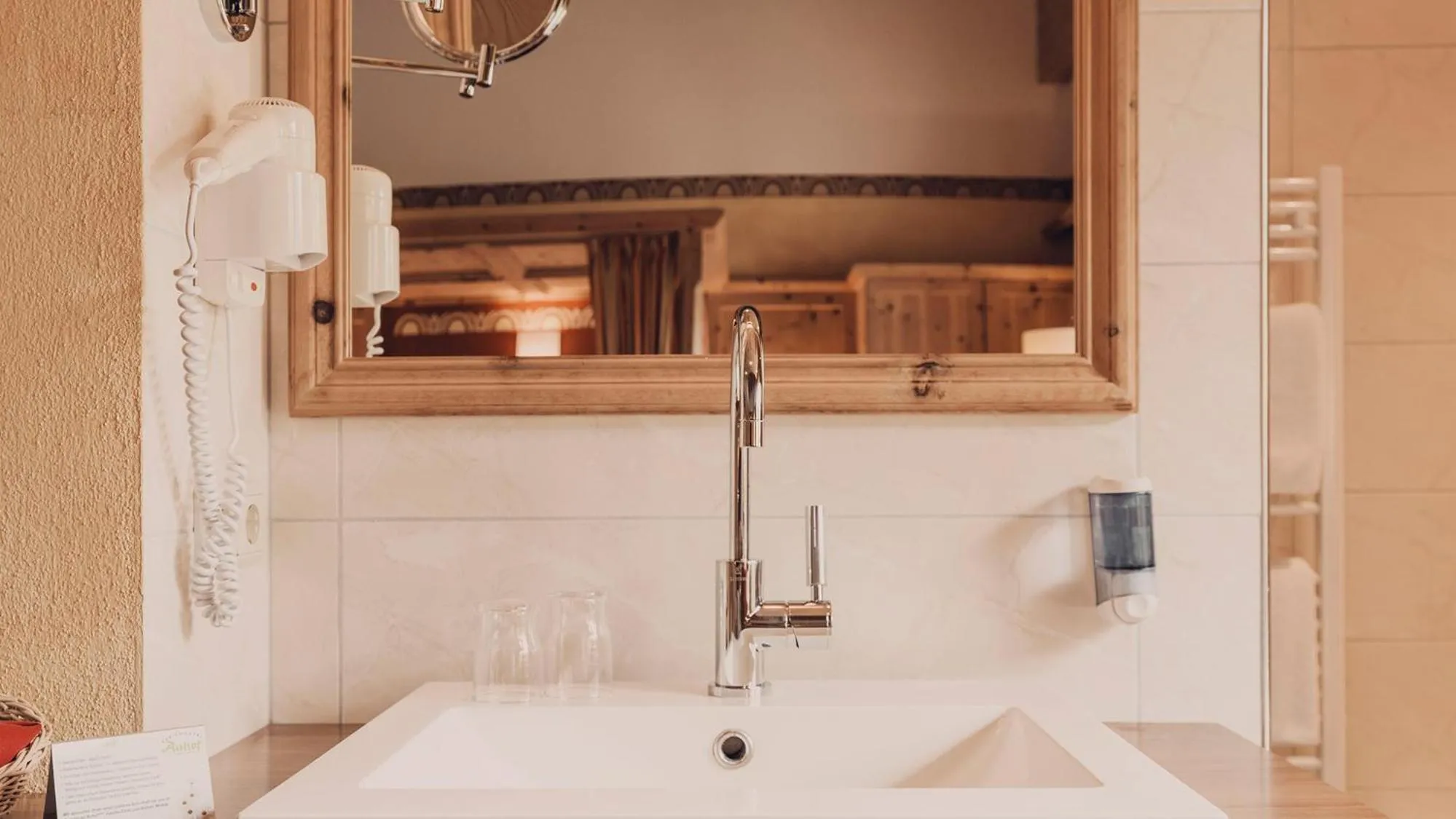 Decorative detail in Hotel Auhof Kappl