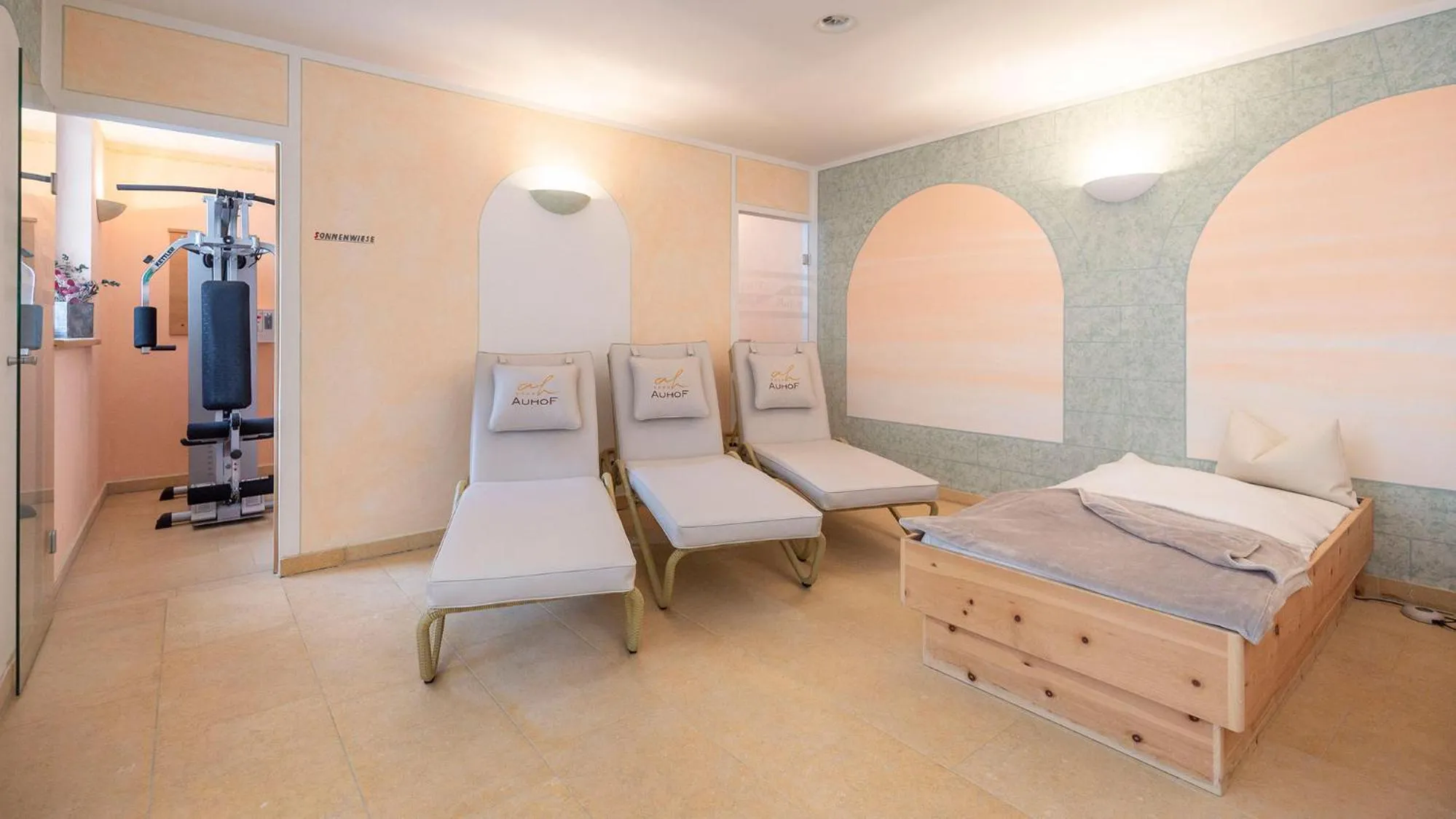 Sauna in Hotel Auhof Kappl