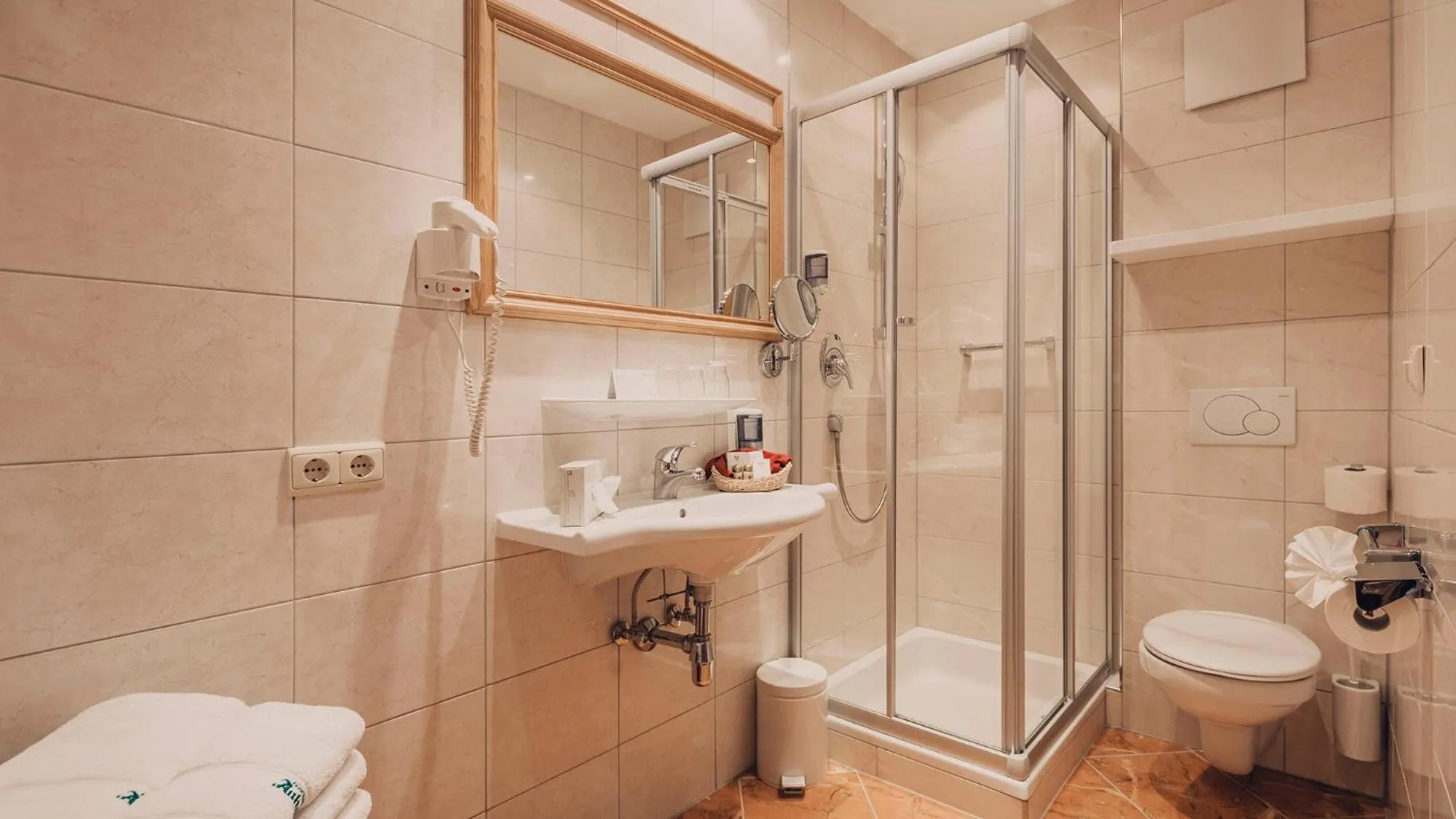 Bathroom in Hotel Auhof Kappl