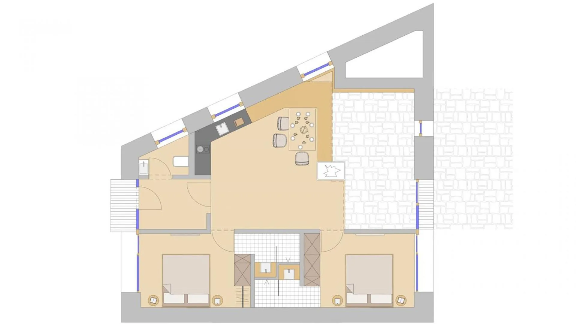 Floor plan in Hotel Jagdschloss Resort