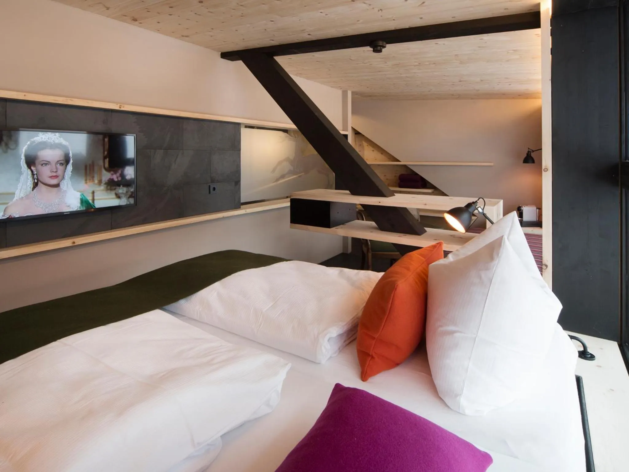 Photo of the whole room, Bed in Hotel Jagdschloss Resort