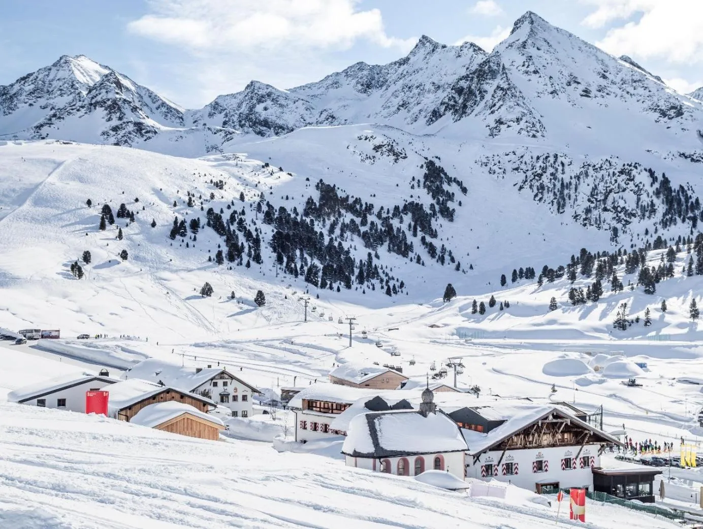 Bird's eye view in Hotel Jagdschloss Resort