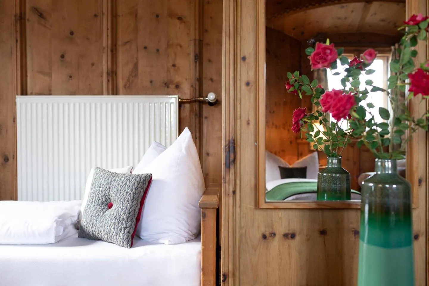 Decorative detail, Bed in Hotel Jagdschloss Resort