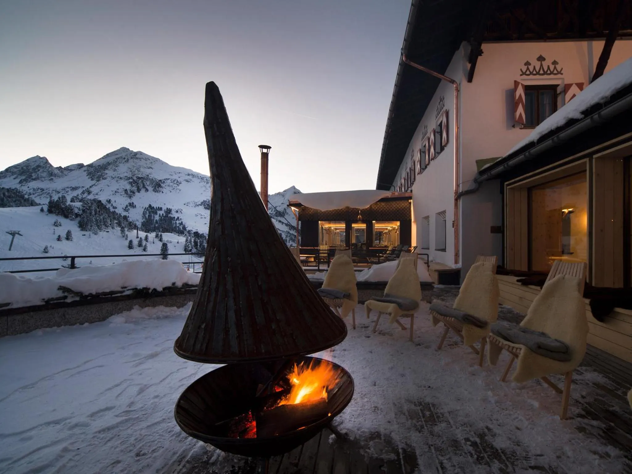 Balcony/Terrace in Hotel Jagdschloss Resort